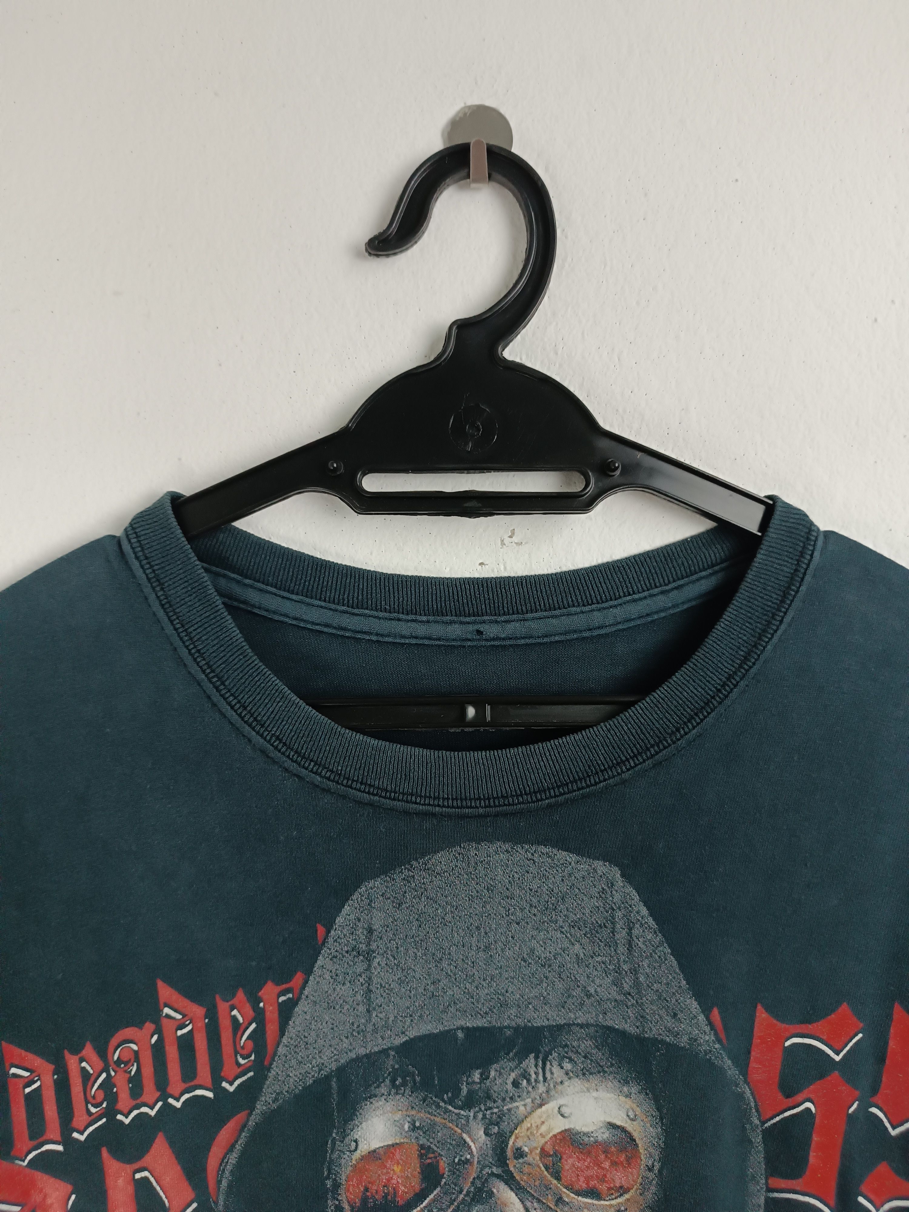 Vintage VINTAGE DEADEND DEATHLESS PUNK METAL MASK ROCK TEE Size US M / EU 48-50 / 2 - 9 Thumbnail
