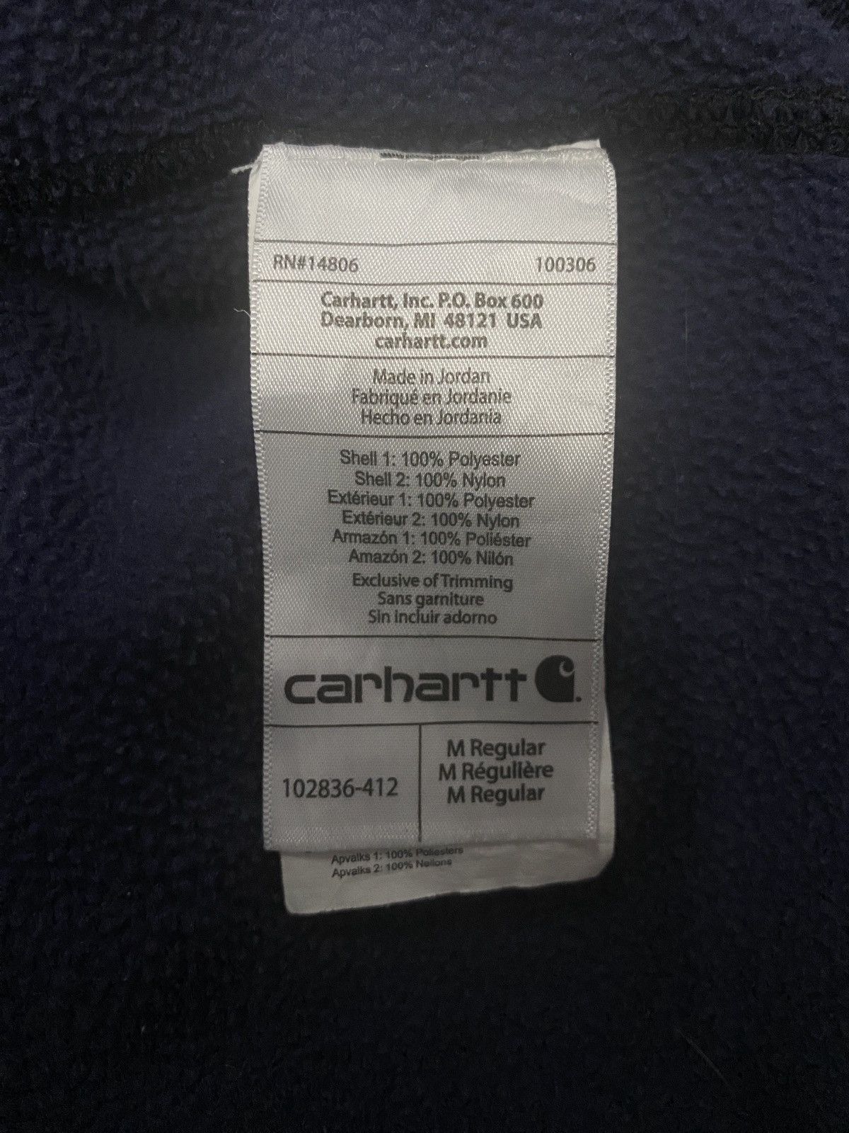 Carhartt Carhartt Fallon Half Zip Sweater Fleece Size US M / EU 48-50 / 2 - 5 Thumbnail