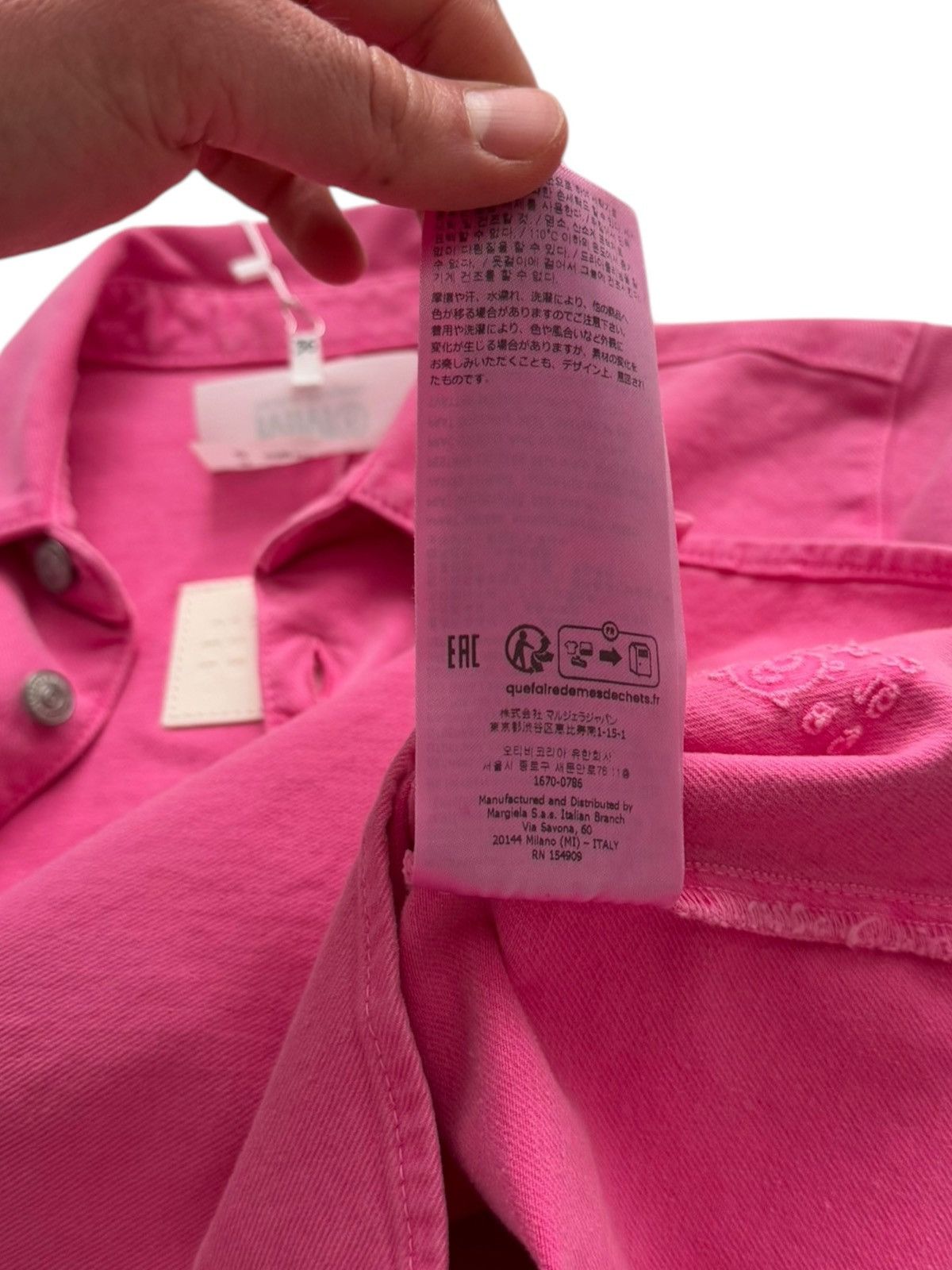 Maison Margiela Denim Button Up Shirt Jacket Size XS / US 0-2 / IT 36-38 - 14 Thumbnail