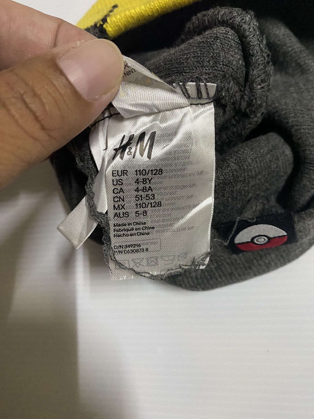 Cartoon Network × Pokemon H&M C Pokemon Cartoon Snowcap Hat Size ONE SIZE - 5 Thumbnail