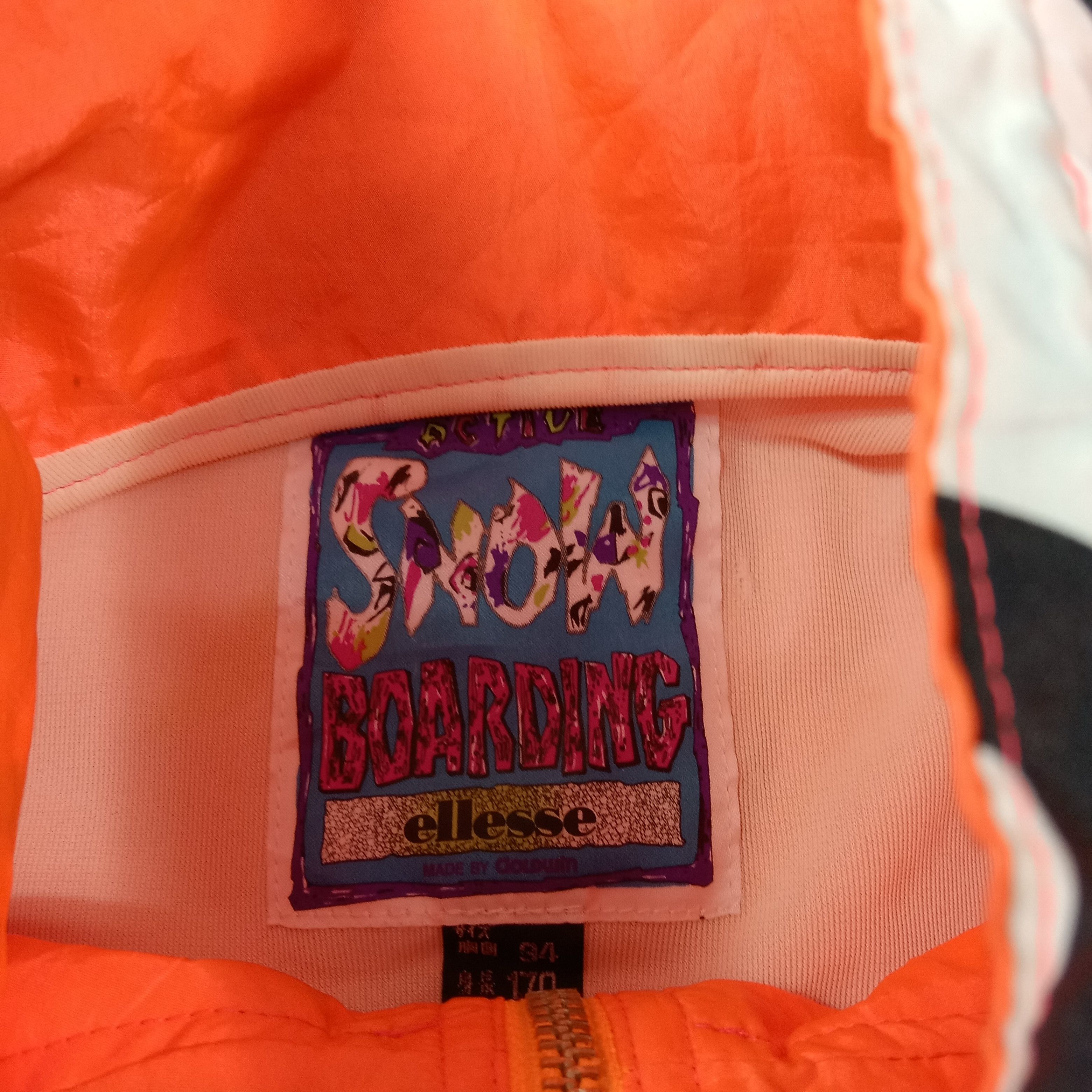 Ellesse Ellesse Boarding Ski Sports Windbreaker Jacket C253N30 Size US XL / EU 56 / 4 - 3 Thumbnail