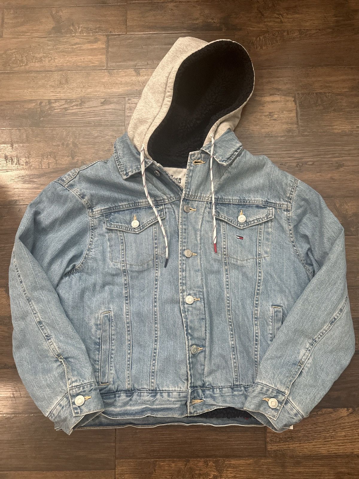 Tommy Hilfiger Tommy Hilfiger Denim Jacket Size US L / EU 52-54 / 3 - 1 Thumbnail