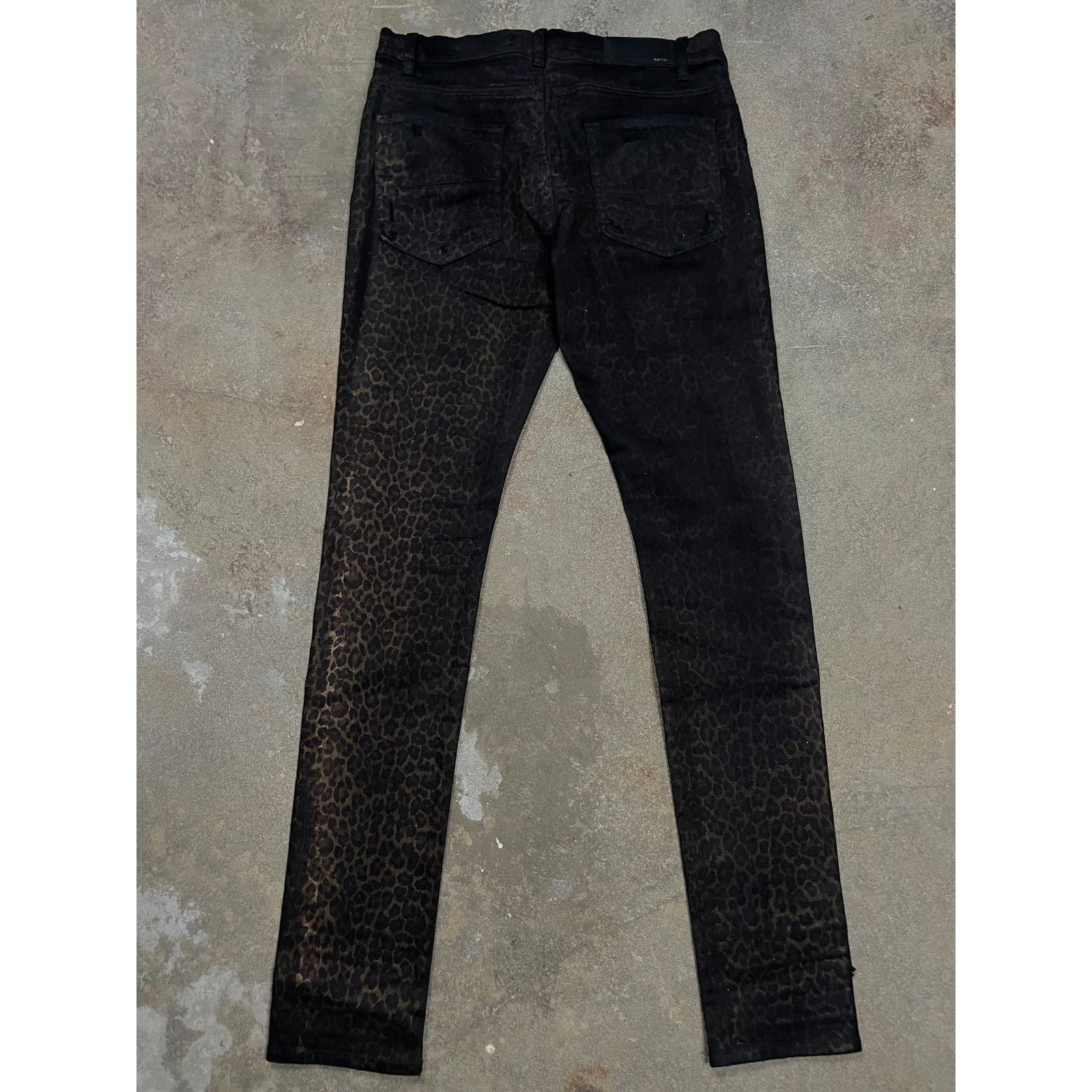 Amiri Amiri Cheetah Print Thrasher 32 Used Size US 32 / EU 48 - 2 Thumbnail