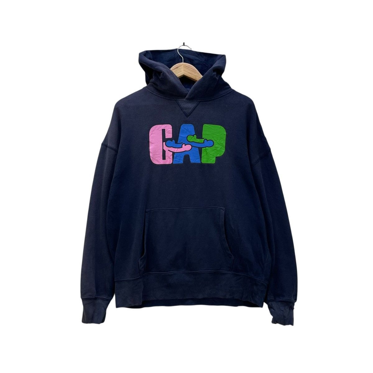 Gap 💥Gap X Ken Lo Multi Color Printed Pullover Hoodie Size US M / EU 48-50 / 2 - 1 Thumbnail