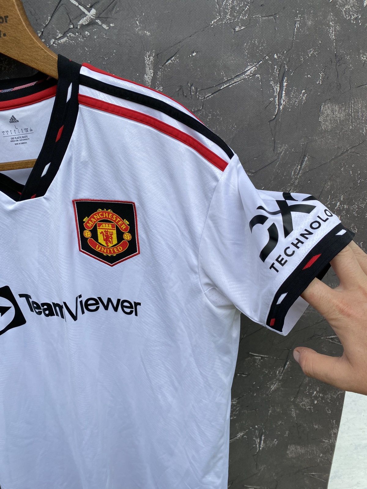 Adidas Manchester United Jersey 2022 2023 Adidas Size L Size US L / EU 52-54 / 3 - 4 Thumbnail