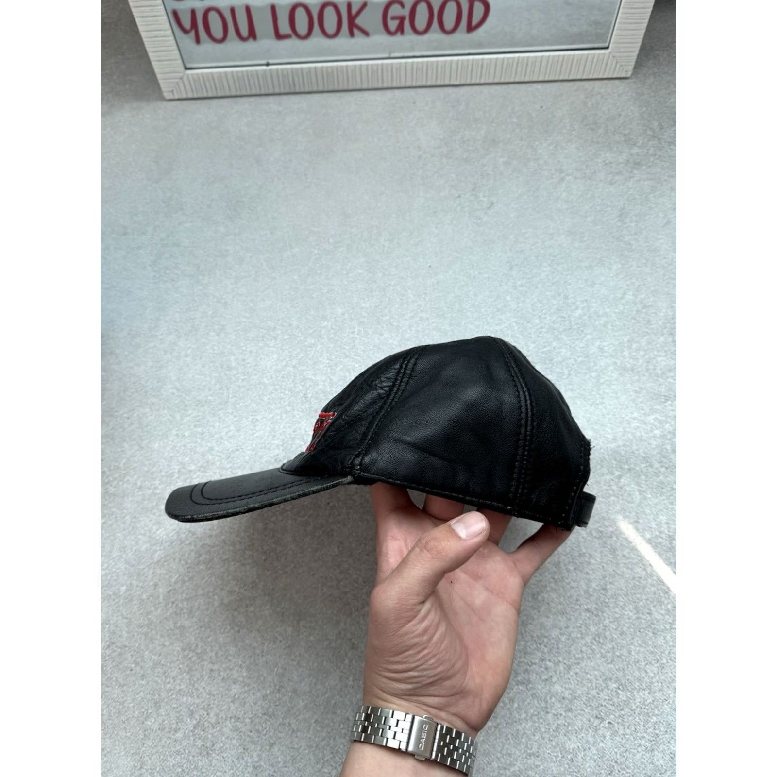 Ferrari VINTAGE Ferrari Racing Baseball Cap Men’s One Size Black Cap Hat Ferrari Baseball Cap 90s Cars Sports Vintage Size ONE SIZE - 5 Thumbnail