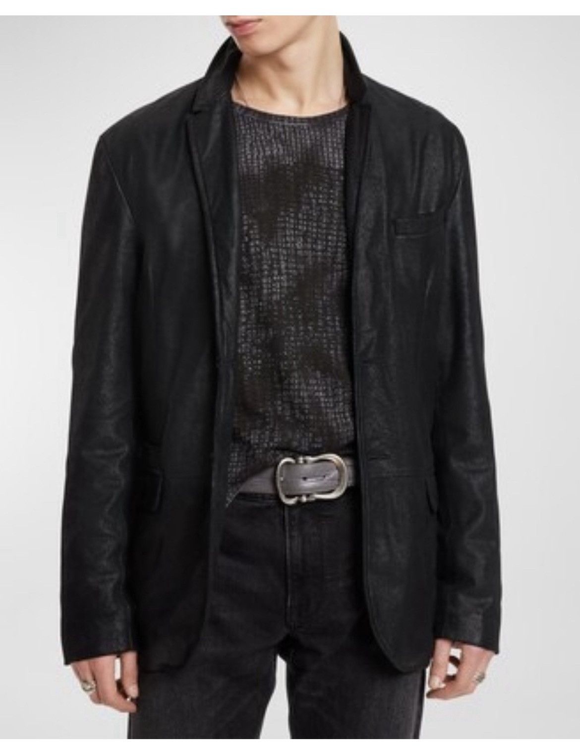 John Varvatos Suede Multibutton Jacket Size EU 50 USA 40 Size US M / EU 48-50 / 2 - 1 Thumbnail
