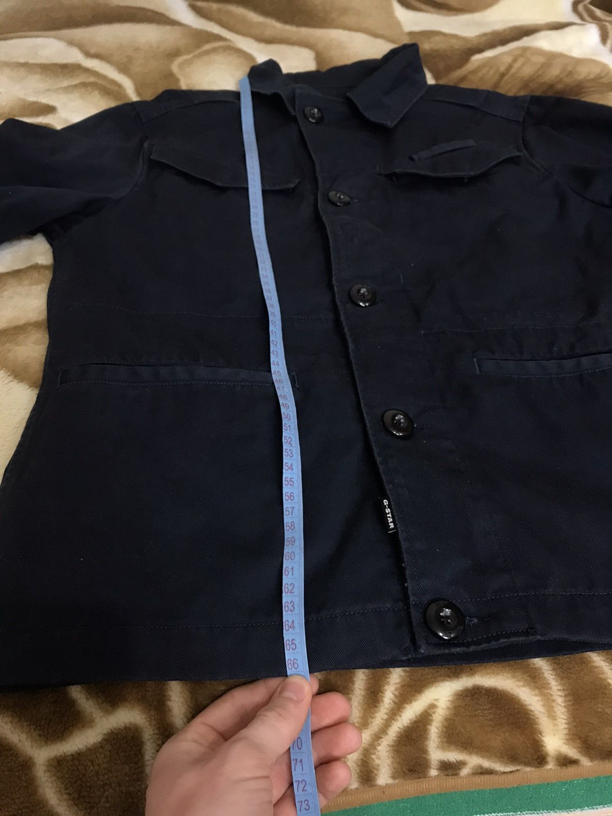 G-Star 🔥 G-Star Raw Worker Overshirt Jacket Blue Vintage Size US M / EU 48-50 / 2 - 10 Thumbnail
