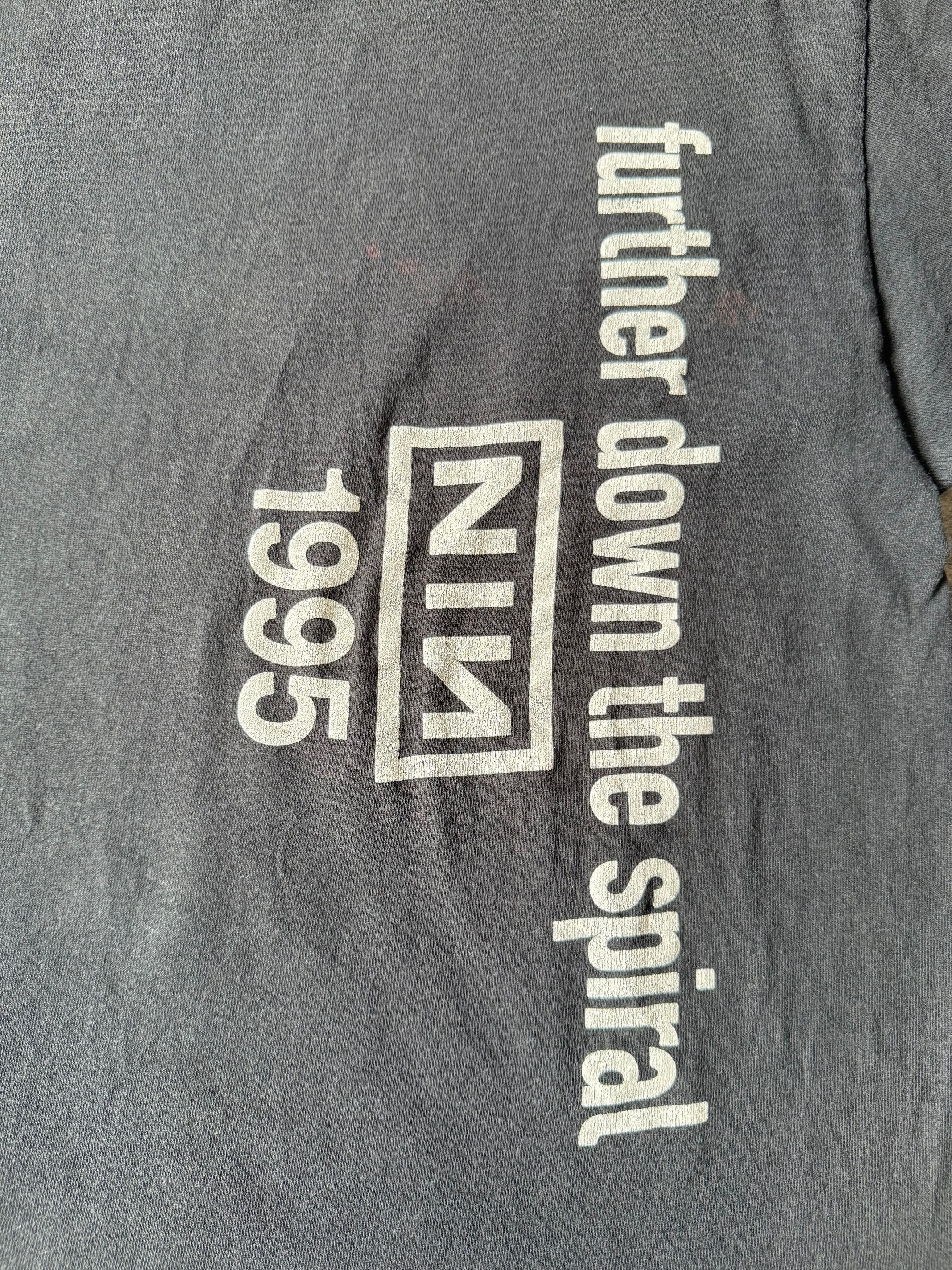 Vintage 1994 Vintage Nine Inch Nails Further Down the Spiral Size US L / EU 52-54 / 3 - 3 Thumbnail