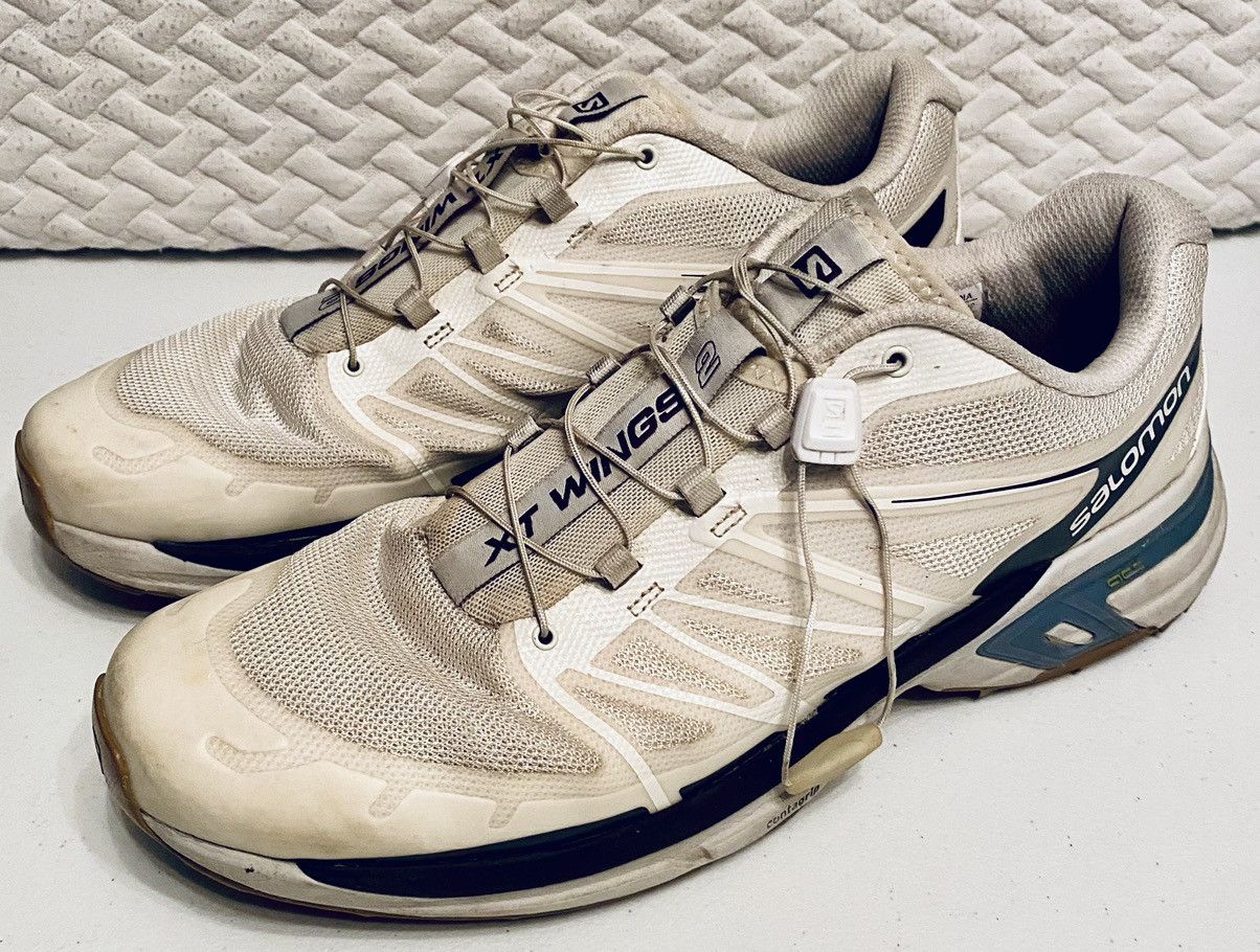 Salomon Salomon XT-Wings 2 Advanced 'Vanilla Ice Lunar Rock’ 12 US Size US 12 / EU 45 - 13 Thumbnail