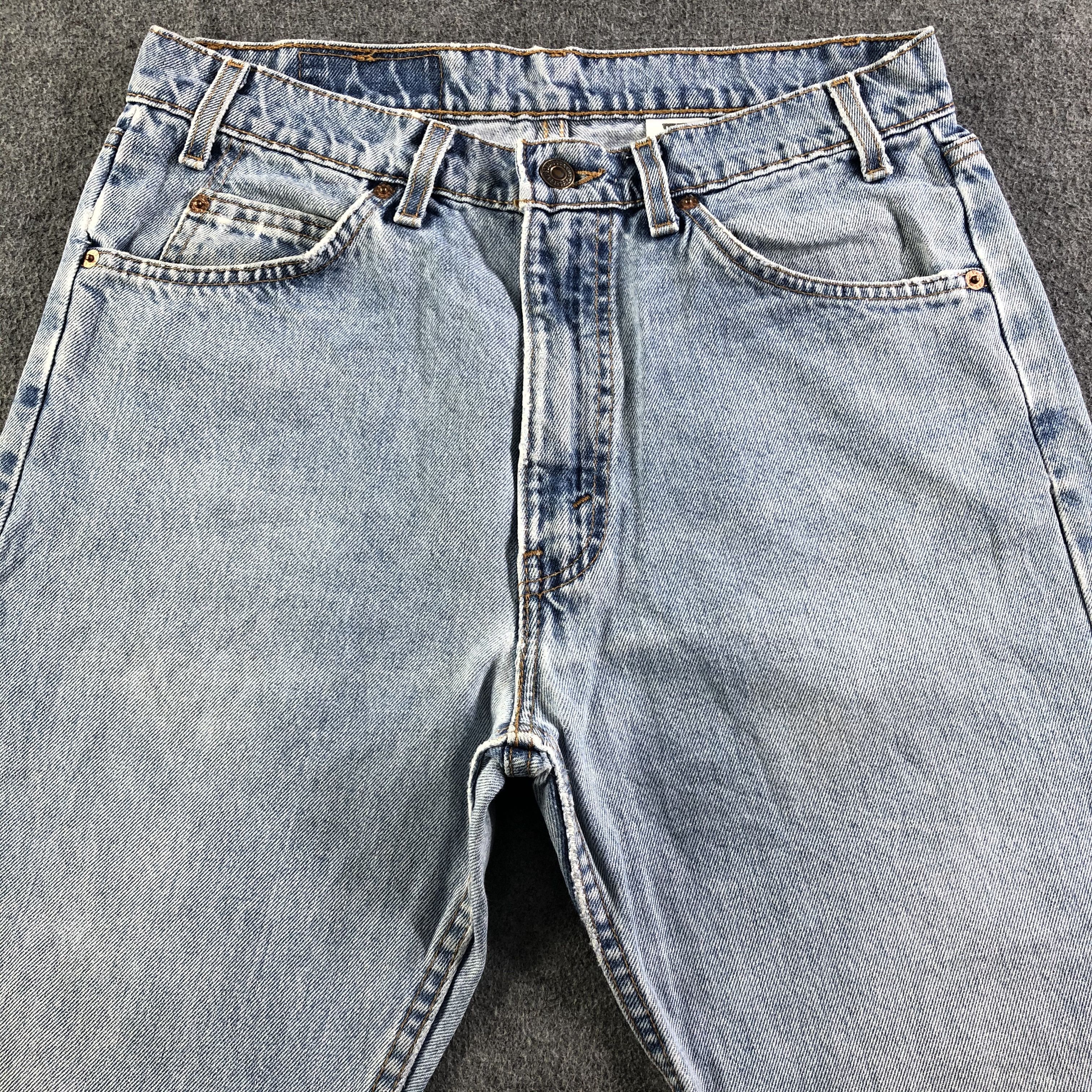 Levi's Vintage Light Wash Levis 505 Jeans-J3416 Size 32" / US 10 / IT 46 - 3 Thumbnail