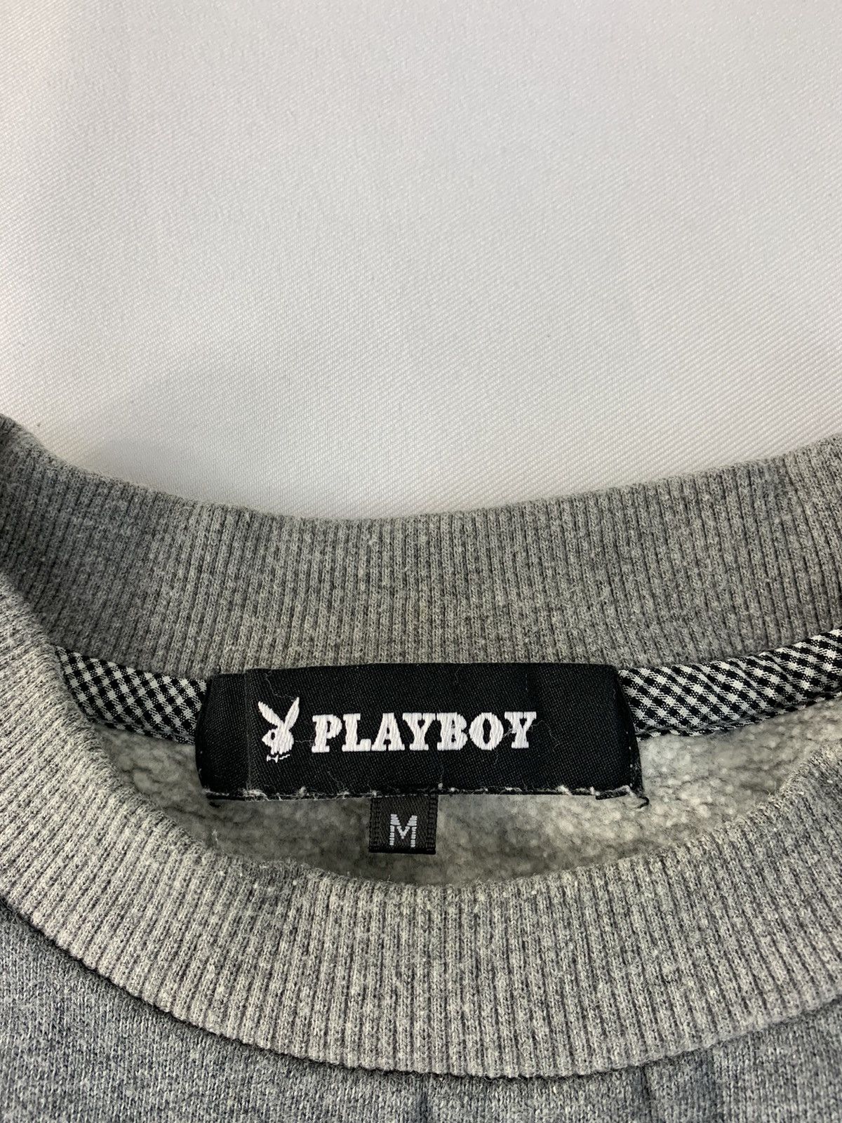 Playboy 90s Playboy Crewneck Sweatshirt Black Block Spell Out Design Size US M / EU 48-50 / 2 - 4 Thumbnail