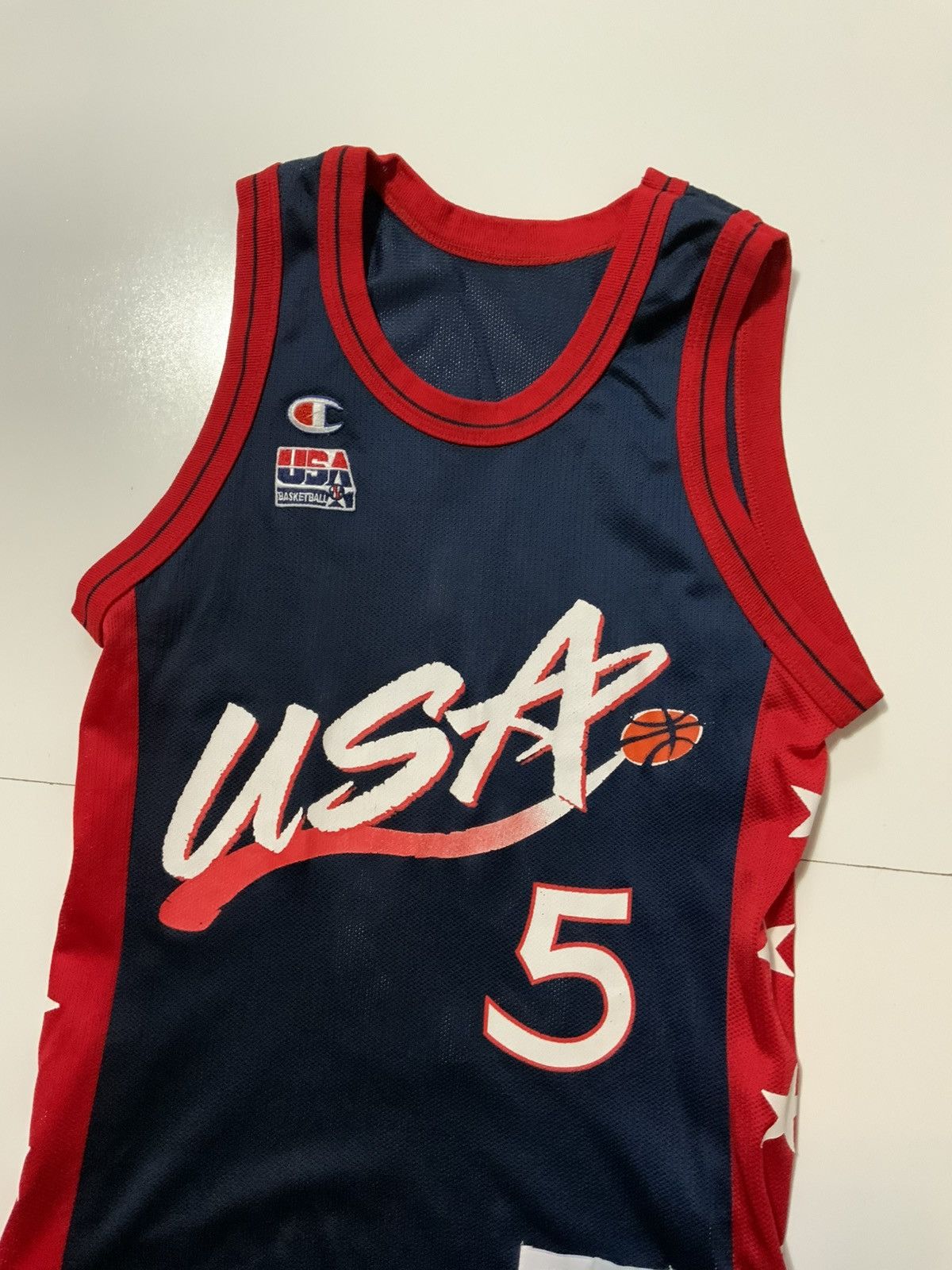 Champion Vintage 1996 Champion USA Olympic Team Grant Hill Jersey. Size US S / EU 44-46 / 1 - 5 Thumbnail
