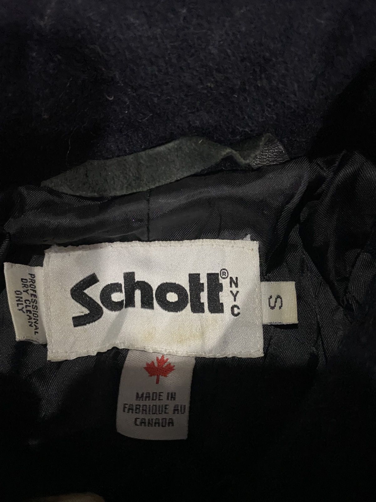 Schott Schott NYC army wool jacket Size S / US 4 / IT 40 - 5 Thumbnail