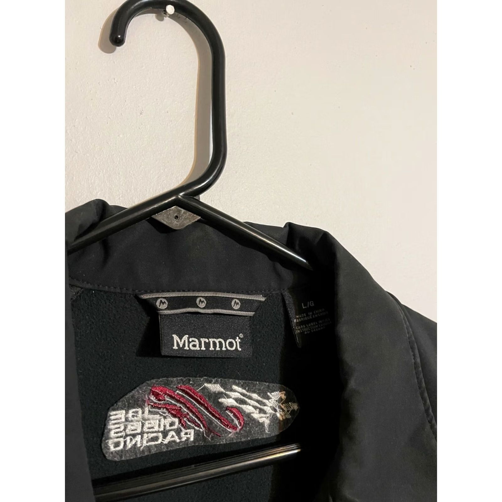 Marmot VINTAGE Joe Gibbs Racing Arris Marmot NASCAR Black Full Zip Vest Jacket - Men's Large L Size US L / EU 52-54 / 3 - 3 Thumbnail