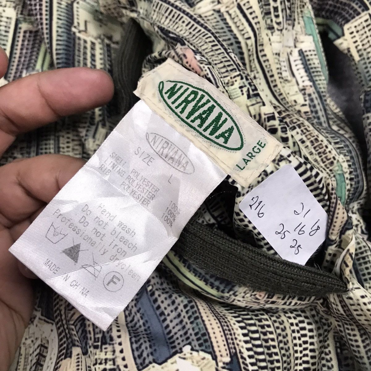 Japanese Brand NIRVANA BOMBER JAPAN STYLE JACKET Size US S / EU 44-46 / 1 - 6 Thumbnail