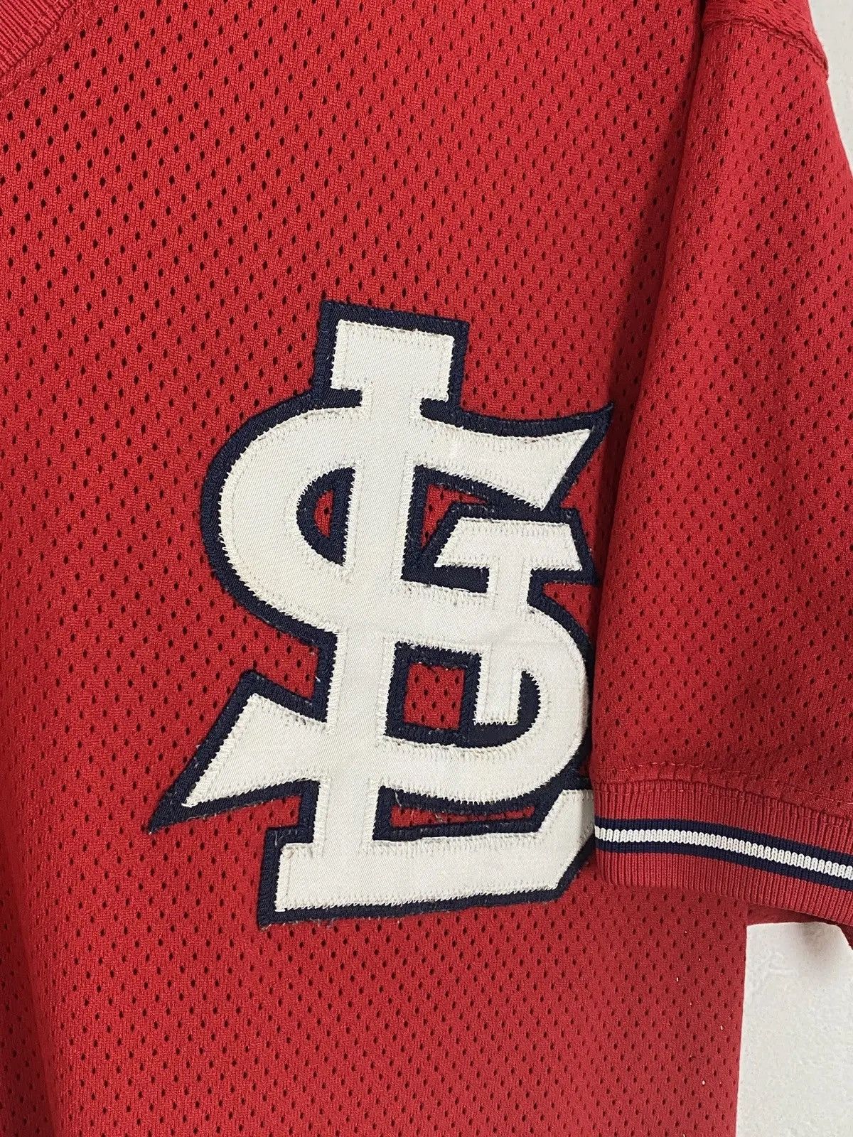 Russell Athletic 90s Vintage Russel Athletics St. Louis Cardinals MLB Jersey Size US M / EU 48-50 / 2 - 3 Thumbnail
