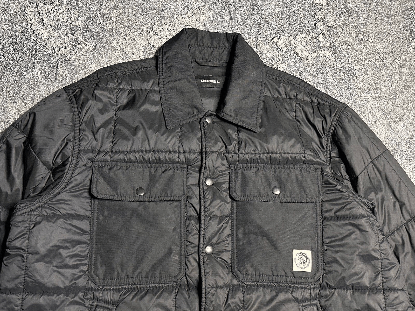 Diesel Diesel oversized men's jacket XL Size US XL / EU 56 / 4 - 2 Thumbnail