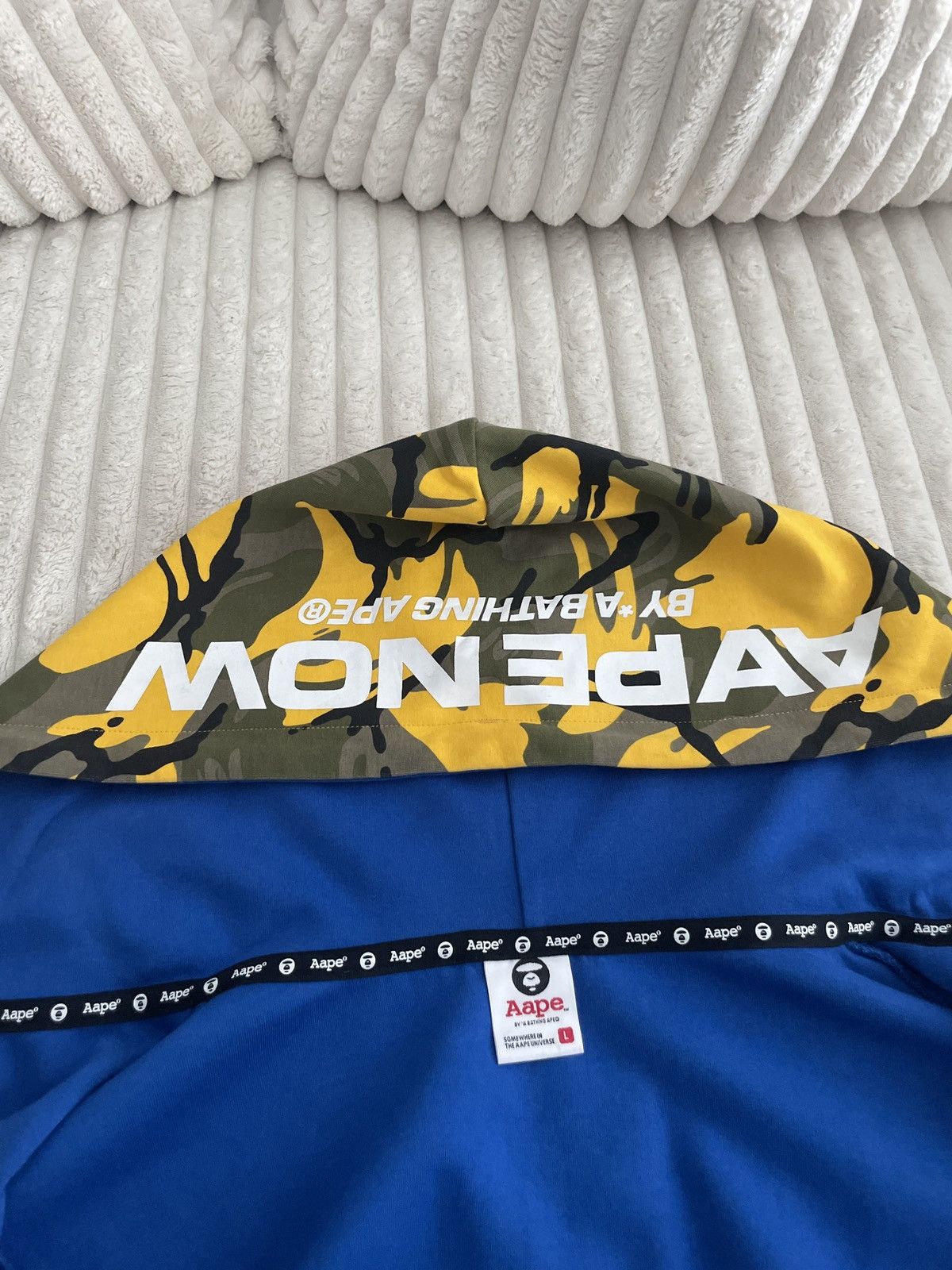 Aape Aape by A Bathing Ape Hoodie Size US L / EU 52-54 / 3 - 10 Thumbnail