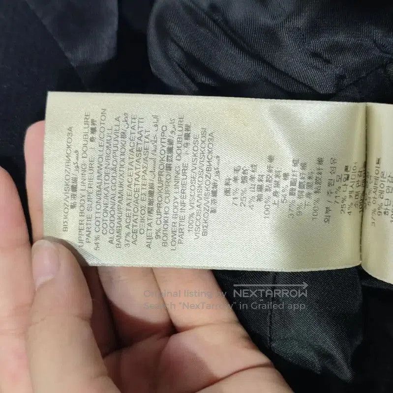 Burberry Burberry Women's Black Cotton Coat. Size S / US 4 / IT 40 - 5 Thumbnail