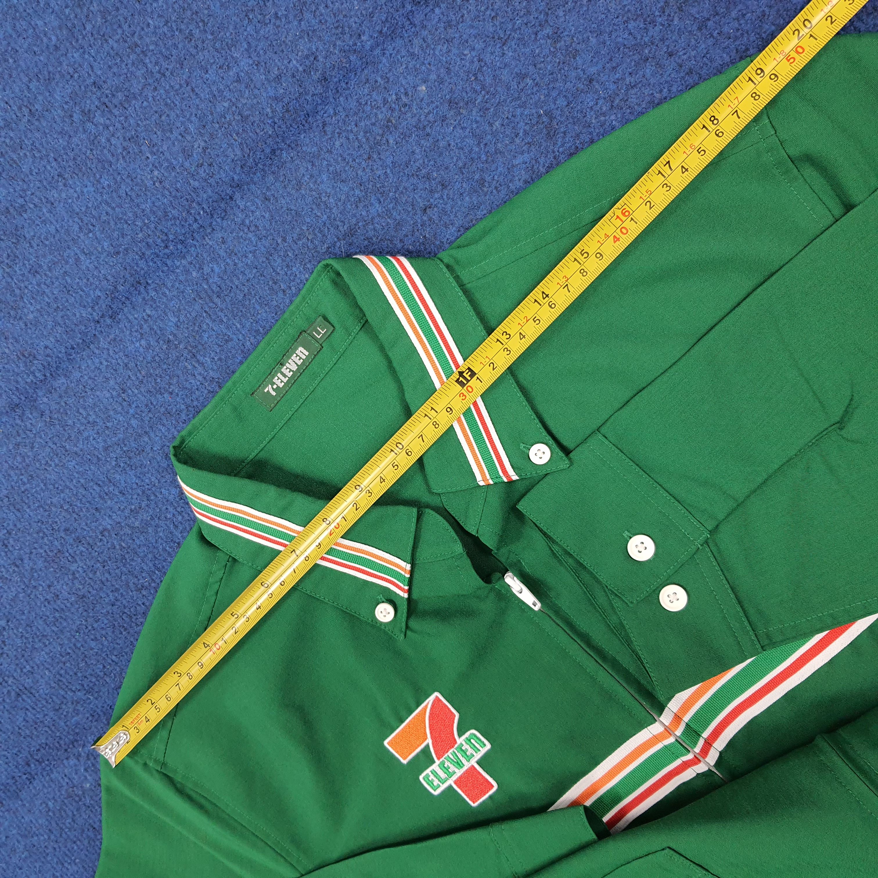 Japanese Brand VINTAGE Japanese 7-Eleven Employee Uniform Work Jacket E1A21 Size US L / EU 52-54 / 3 - 9 Thumbnail
