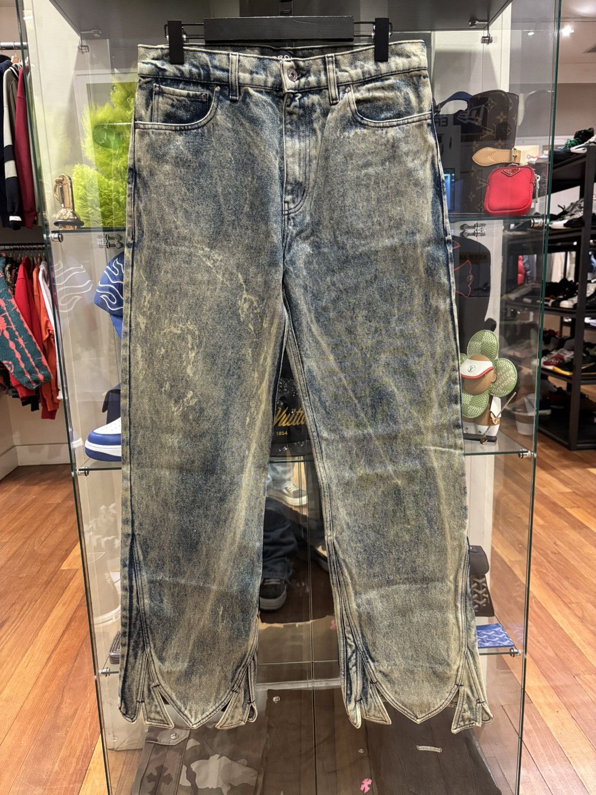 Y/Project Y/Project Washed Denim Jeans Size US 30 / EU 46 - 1 Thumbnail