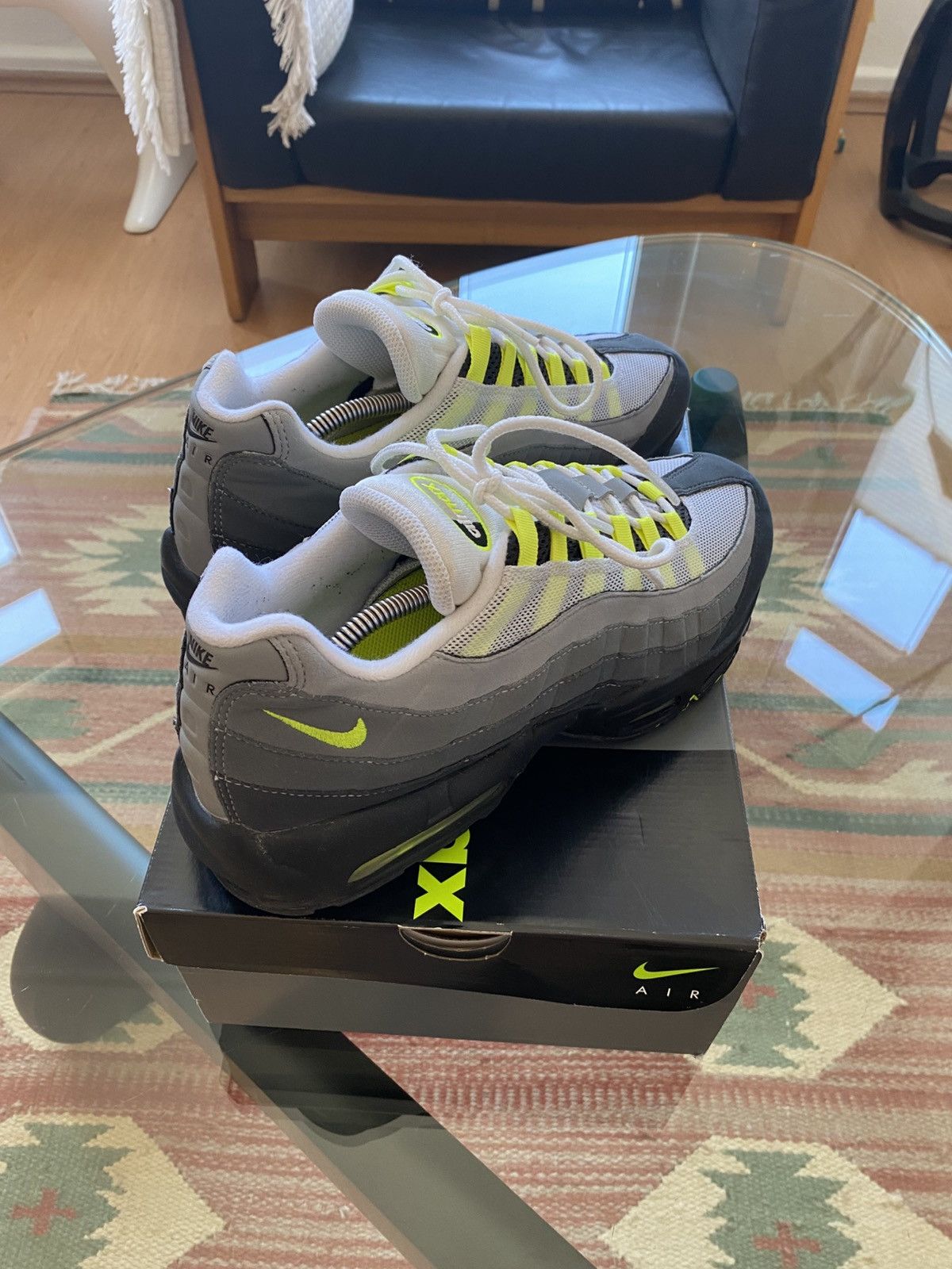 Nike Nike Air max Og „Neon“ Size US 10.5 / EU 43-44 - 2 Thumbnail