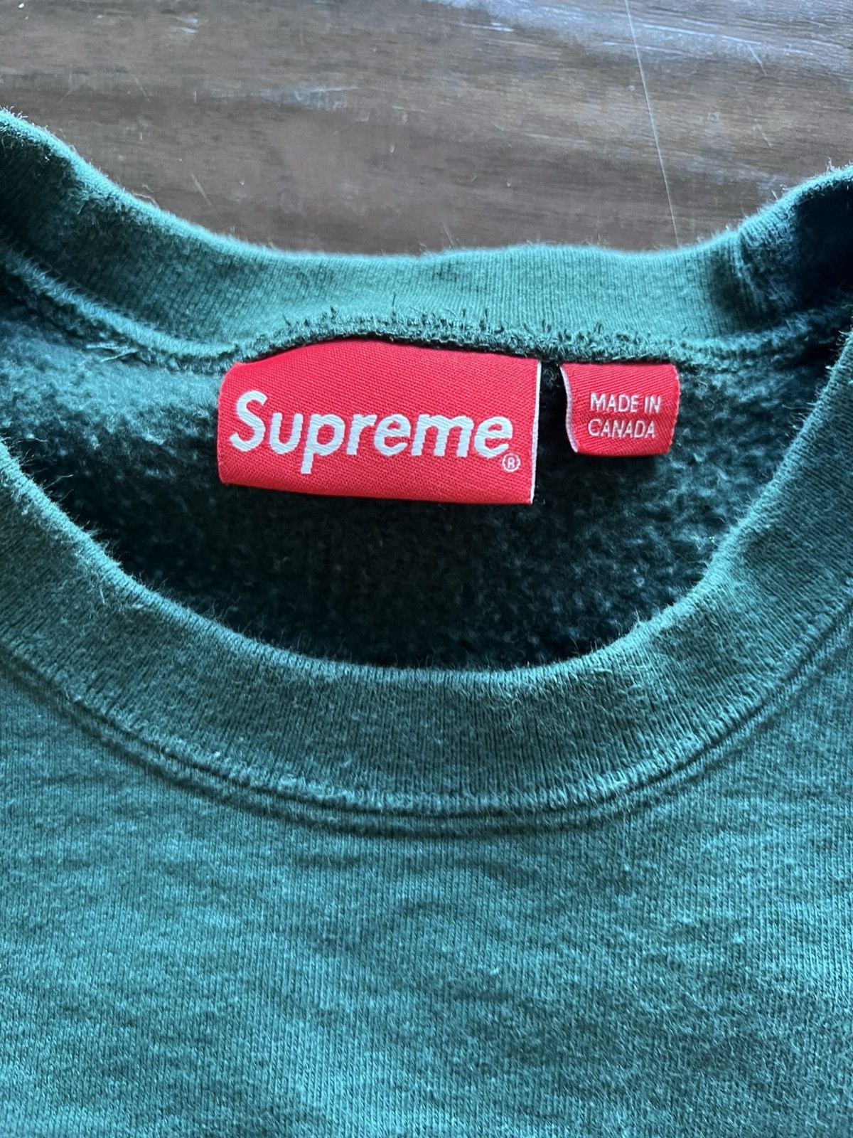 Supreme Supreme Box Logo Crew Neck Size US M / EU 48-50 / 2 - 2 Thumbnail