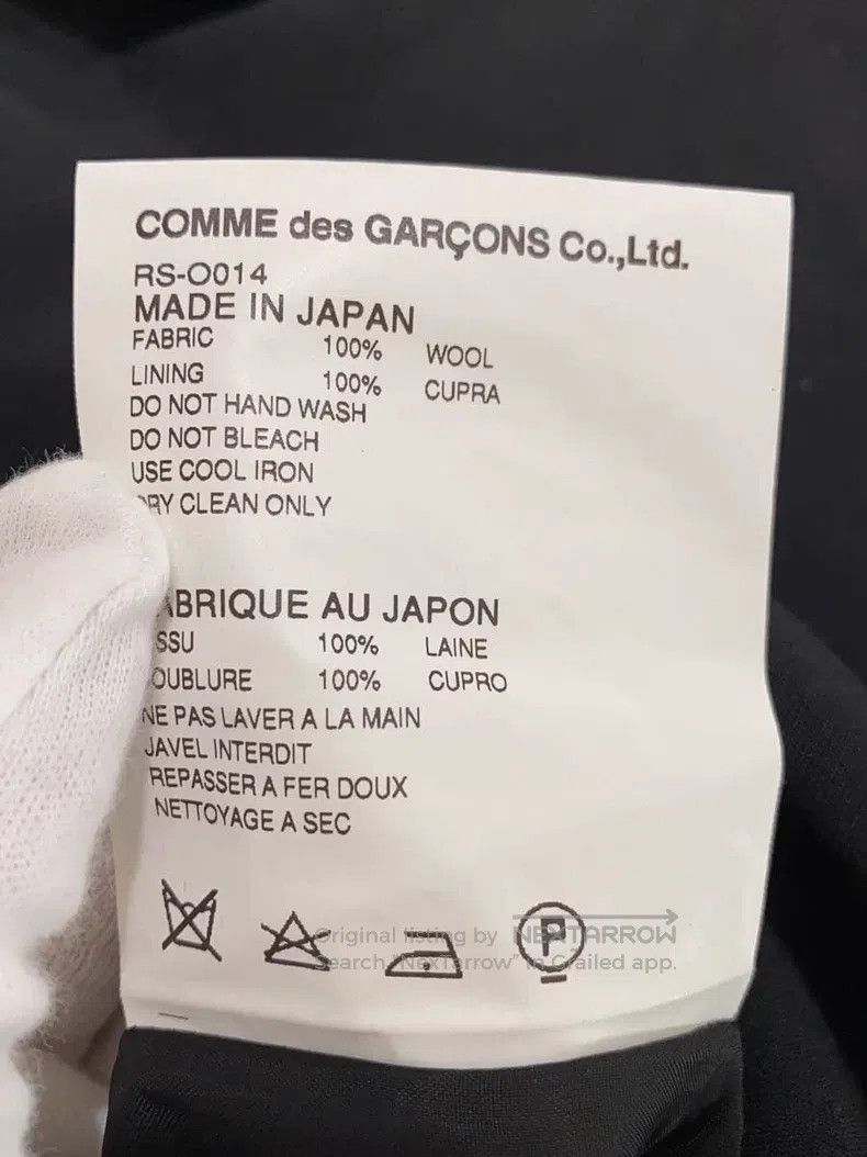 Other Comme des Garcons Retro Black Bow Tie Collar Short Sleeve Size M / US 6-8 / IT 42-44 - 6 Thumbnail
