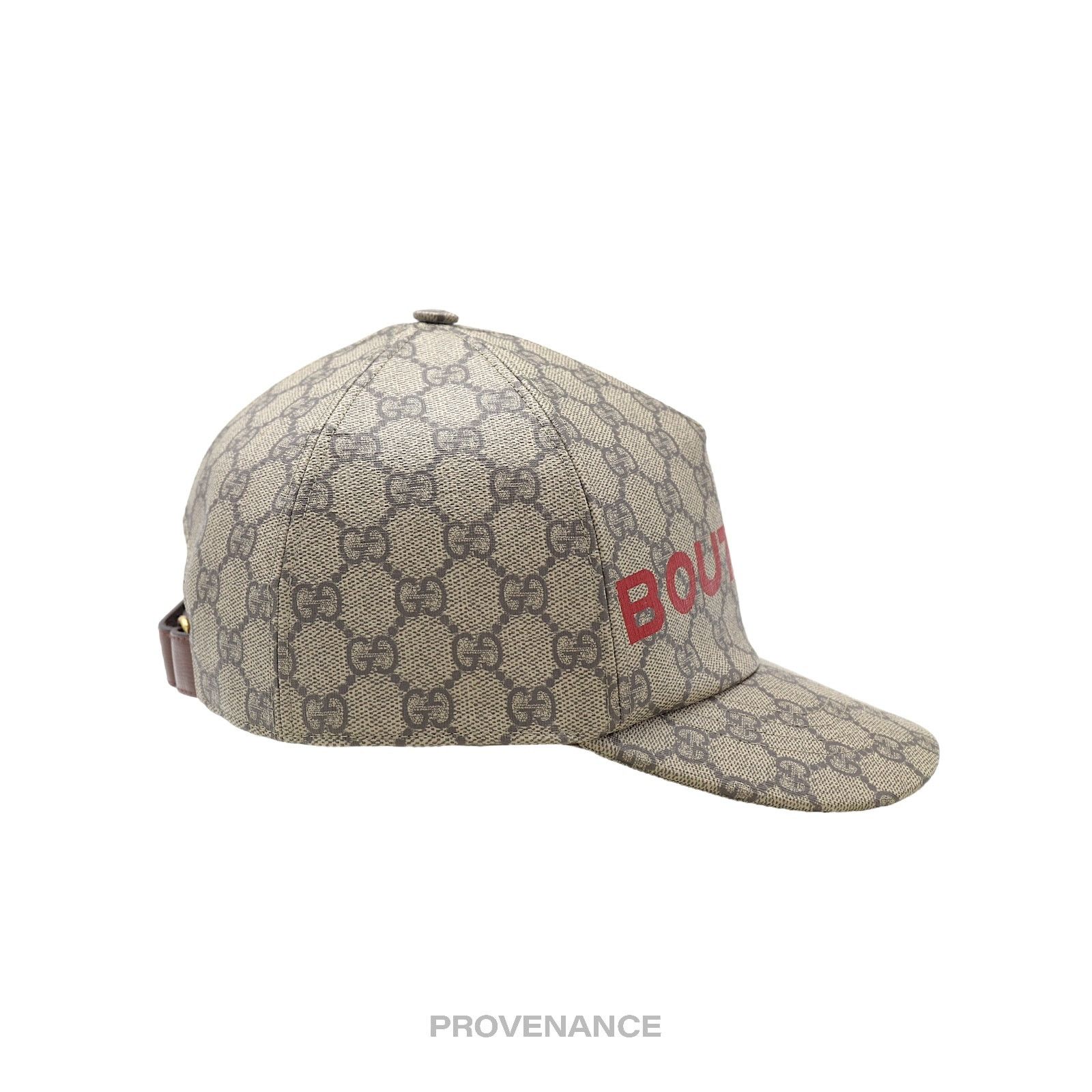 Gucci 🔴 Gucci GG Supreme BOUTIQUE Cap - Monogram GG Canvas Size ONE SIZE - 5 Thumbnail