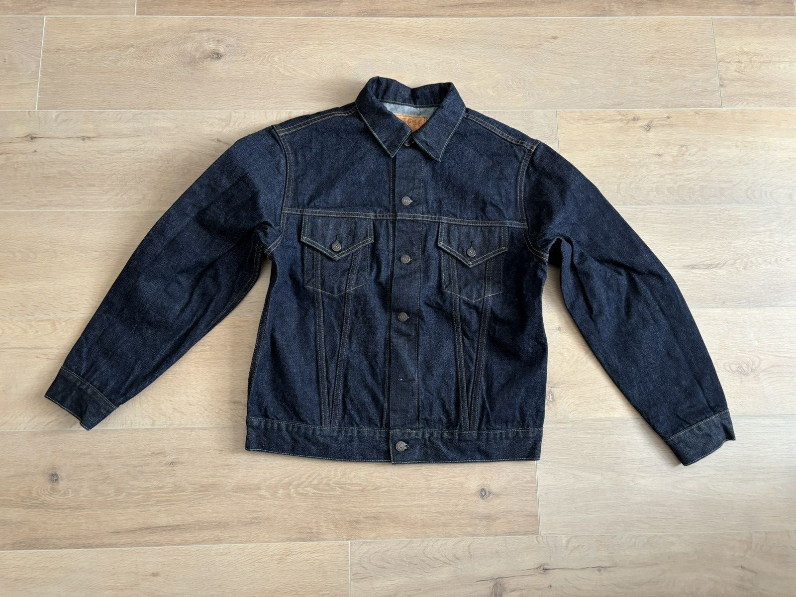 Sugar Cane SUGAR CANE TYPE III DENIM JACKET 1962 MODEL - SIZE 40 Size US M / EU 48-50 / 2 - 1 Thumbnail