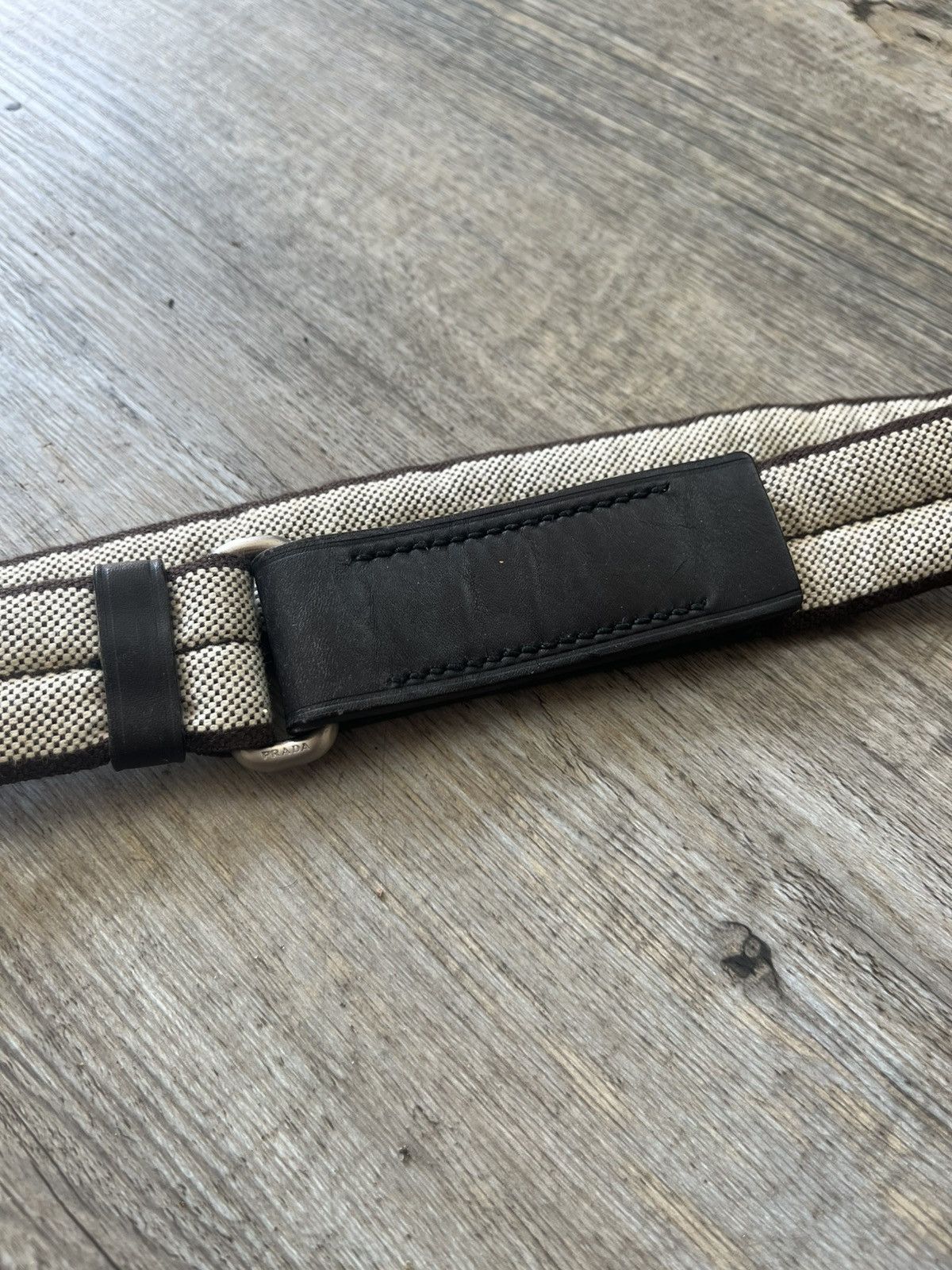 Prada 1999 prada canvas belt Size 32 - 2 Thumbnail