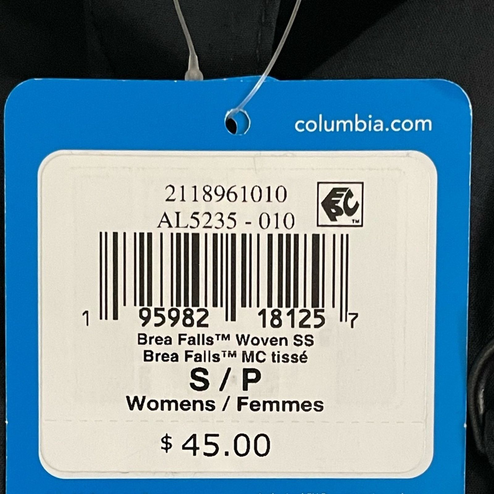Columbia Columbia Brea Falls Woven Short Sleeve Black Womens Small Size S / US 4 / IT 40 - 7 Thumbnail