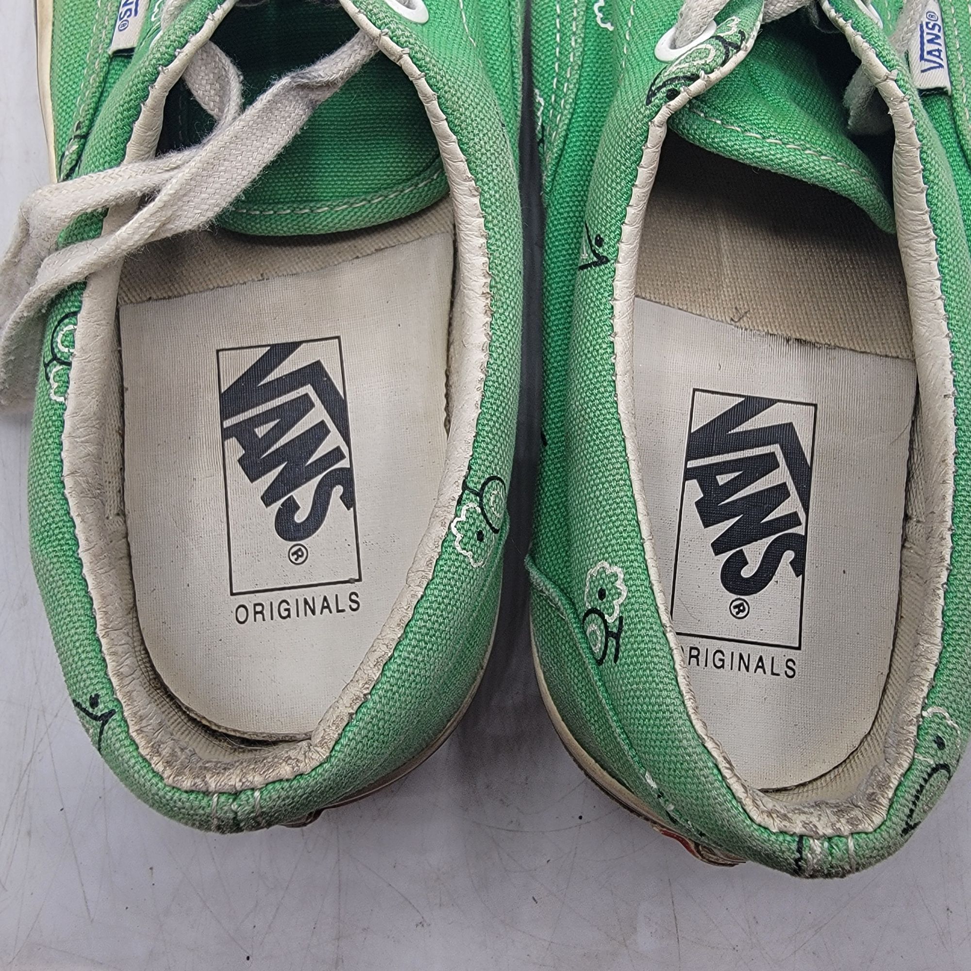 Vans Vans Vault OG Era Paisley Green Womens 7.5 Sneaker Shoes Cal Size US 7.5 / IT 37.5 - 5 Thumbnail