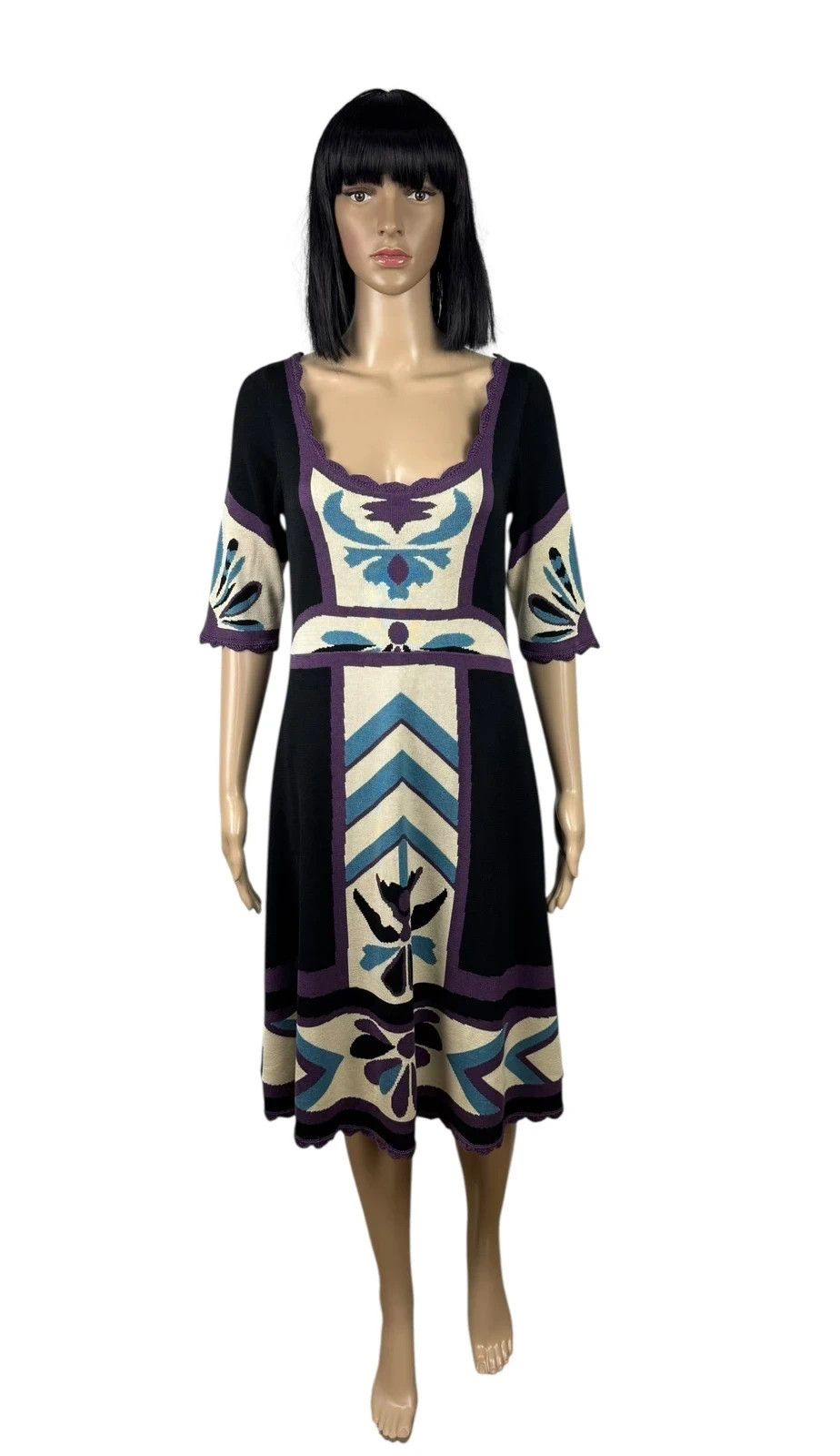 Temperley London Temperley London Silk Prinred Dress size UK12 US8 Size M / US 6-8 / IT 42-44 - 2 Thumbnail