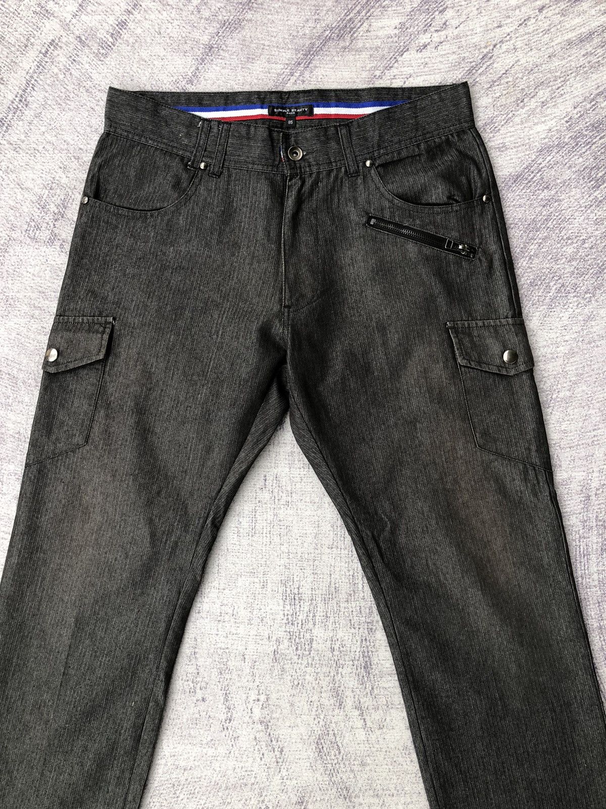 Japanese Brand × Vintage Cargo Pants Simple Beauty 6 Pockets Tactical Utility Size US 31 - 2 Thumbnail