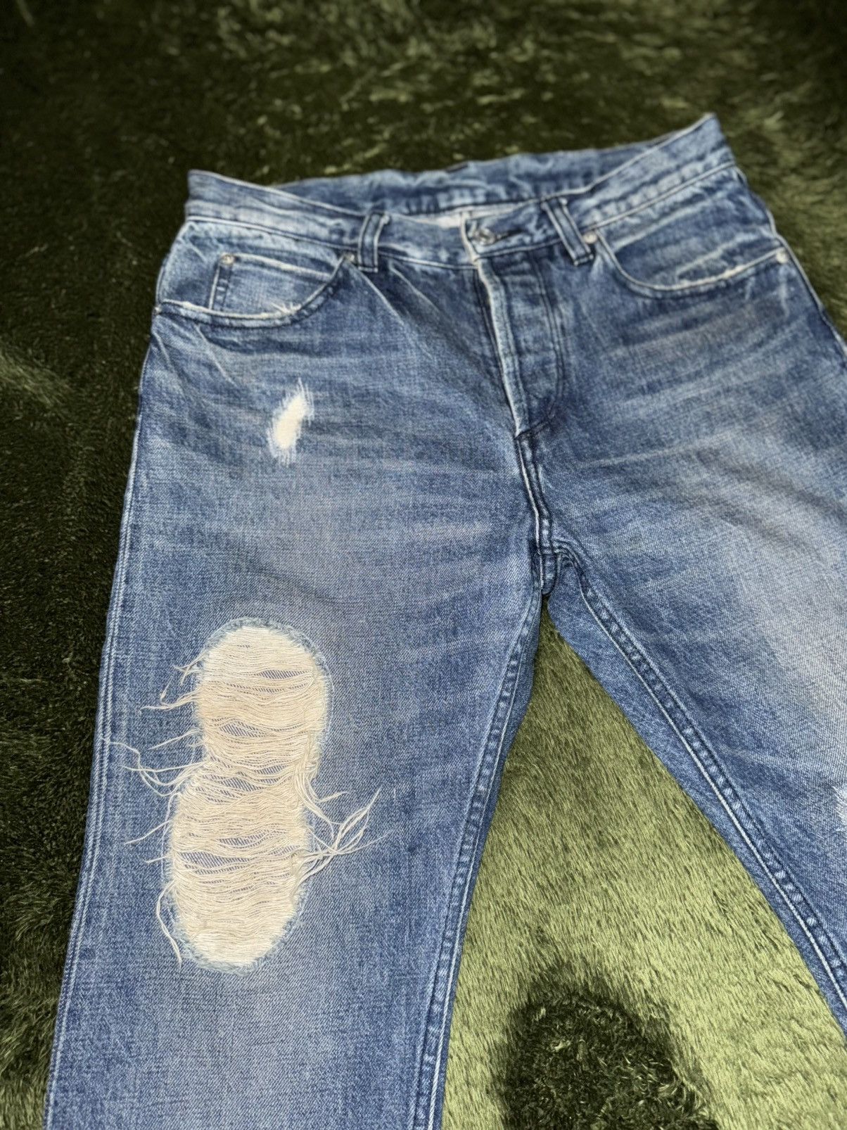United Arrows [30] United Arrows Beauty & Youth repaired detail denim Size US 30 / EU 46 - 5 Thumbnail