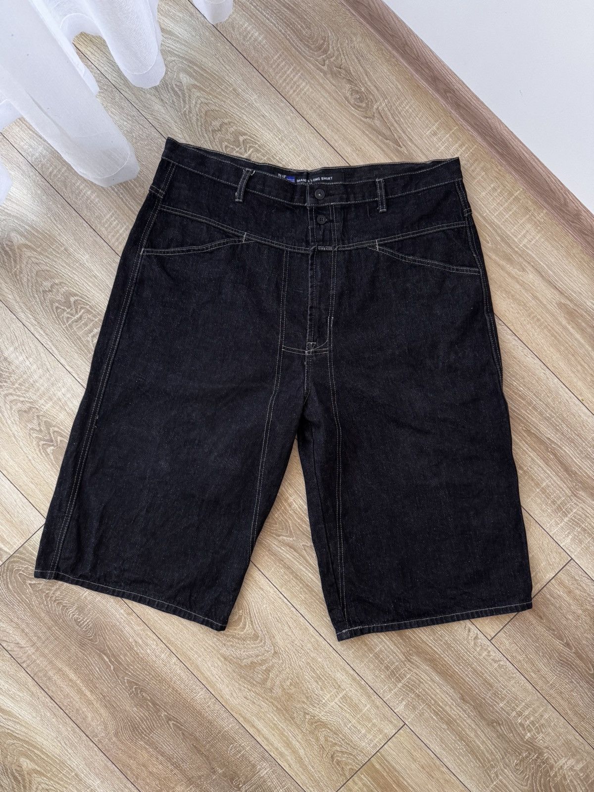 Marithe + Francois Girbaud Vintage Le Jean De Marithe Francois Girbaud LuxuryDenimJorts Size US 40 / EU 56 - 6 Thumbnail