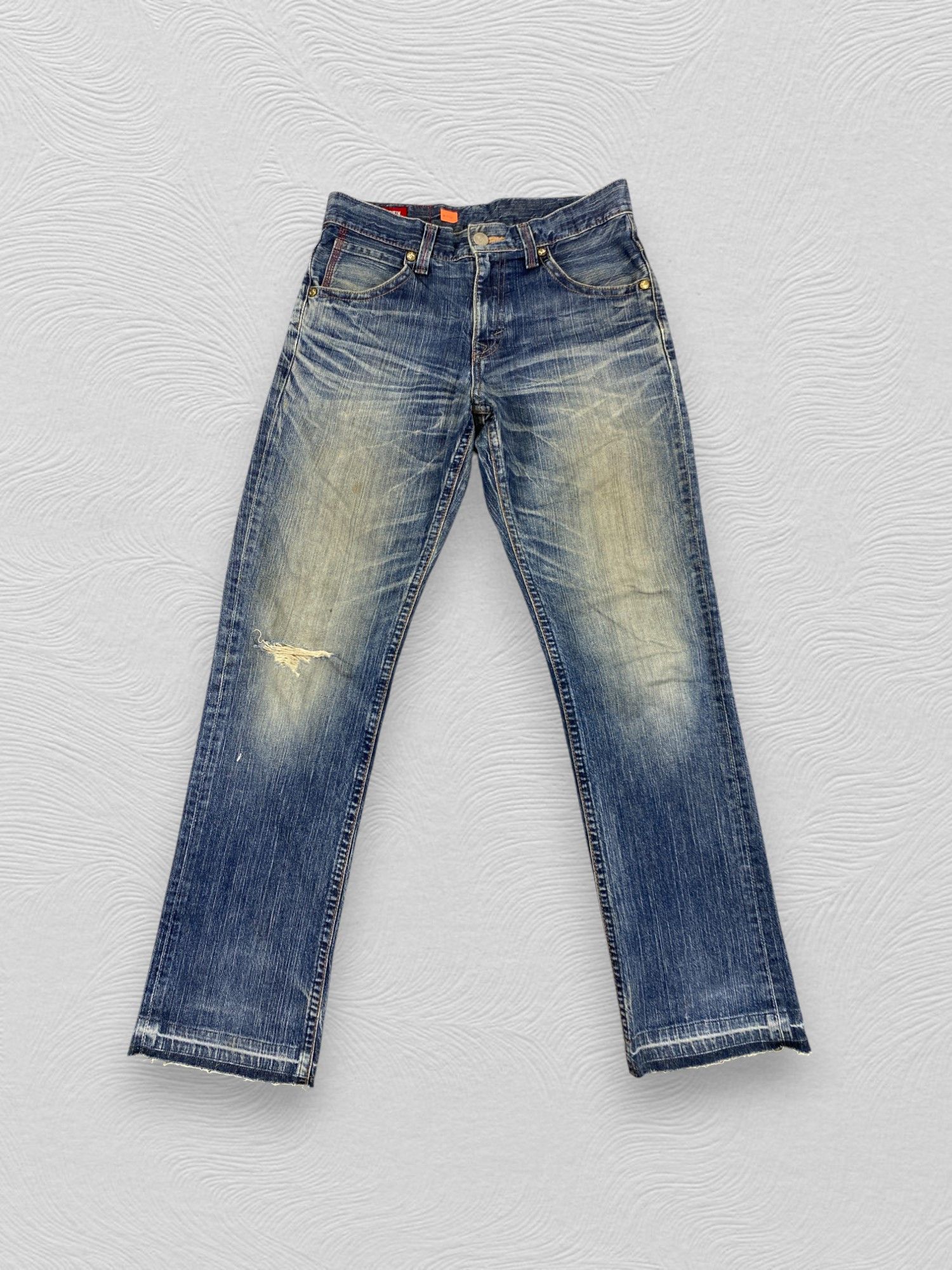 Distressed Blue Vintage Edwin Jeans 32x31.5 Denim- JN3721