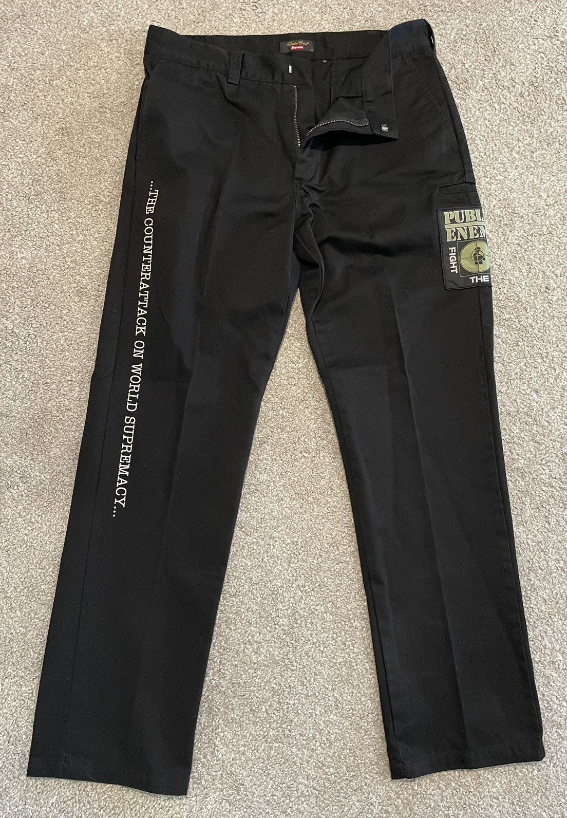 Supreme Undercover x Supreme 16AW Anarchy Zipper Work Pants | Grailed