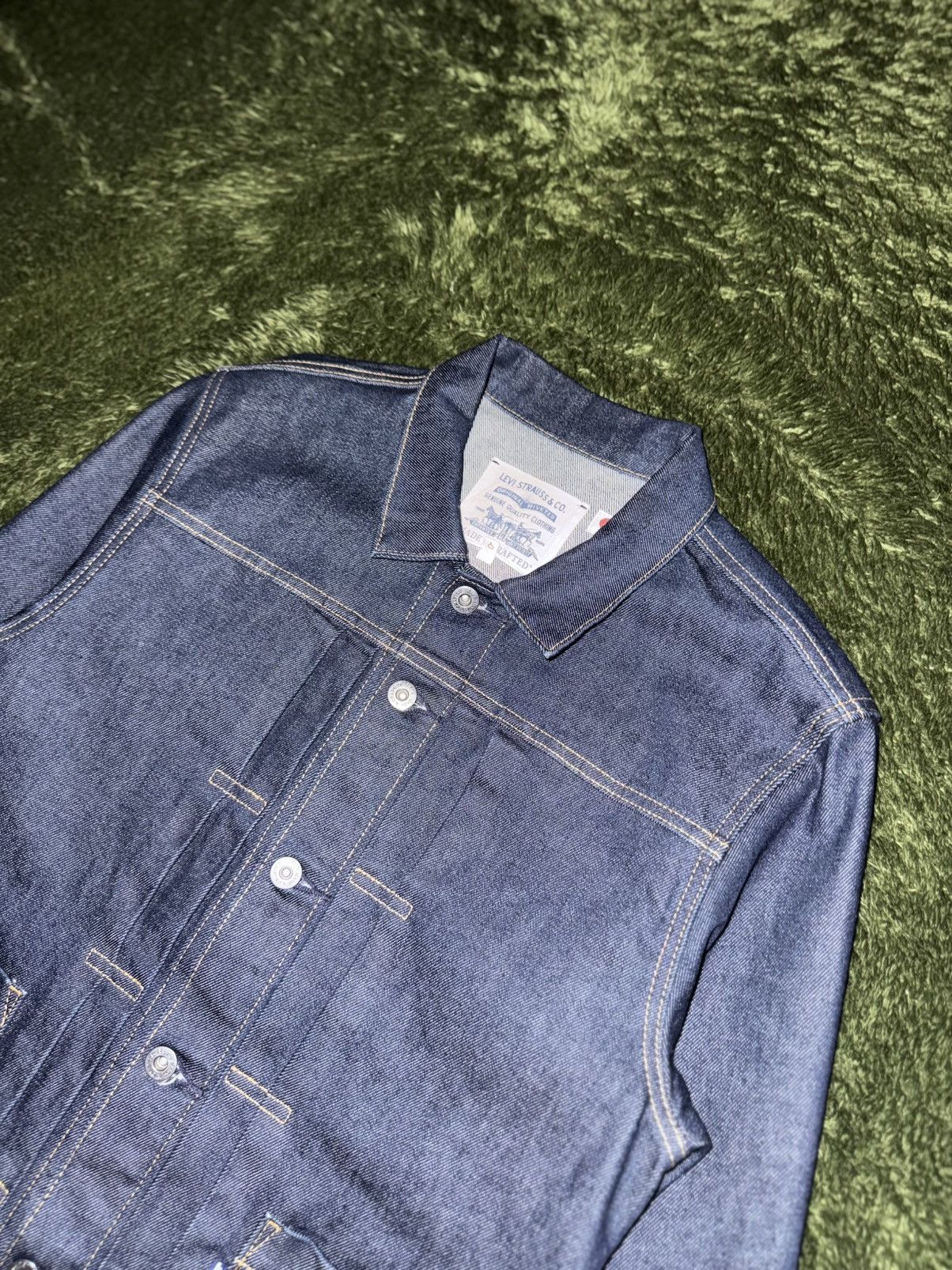 Levi's Made & Crafted [M] Levi’s Made & Crafted Japan Fabric Denim Trucker Jacket Size US M / EU 48-50 / 2 - 2 Thumbnail