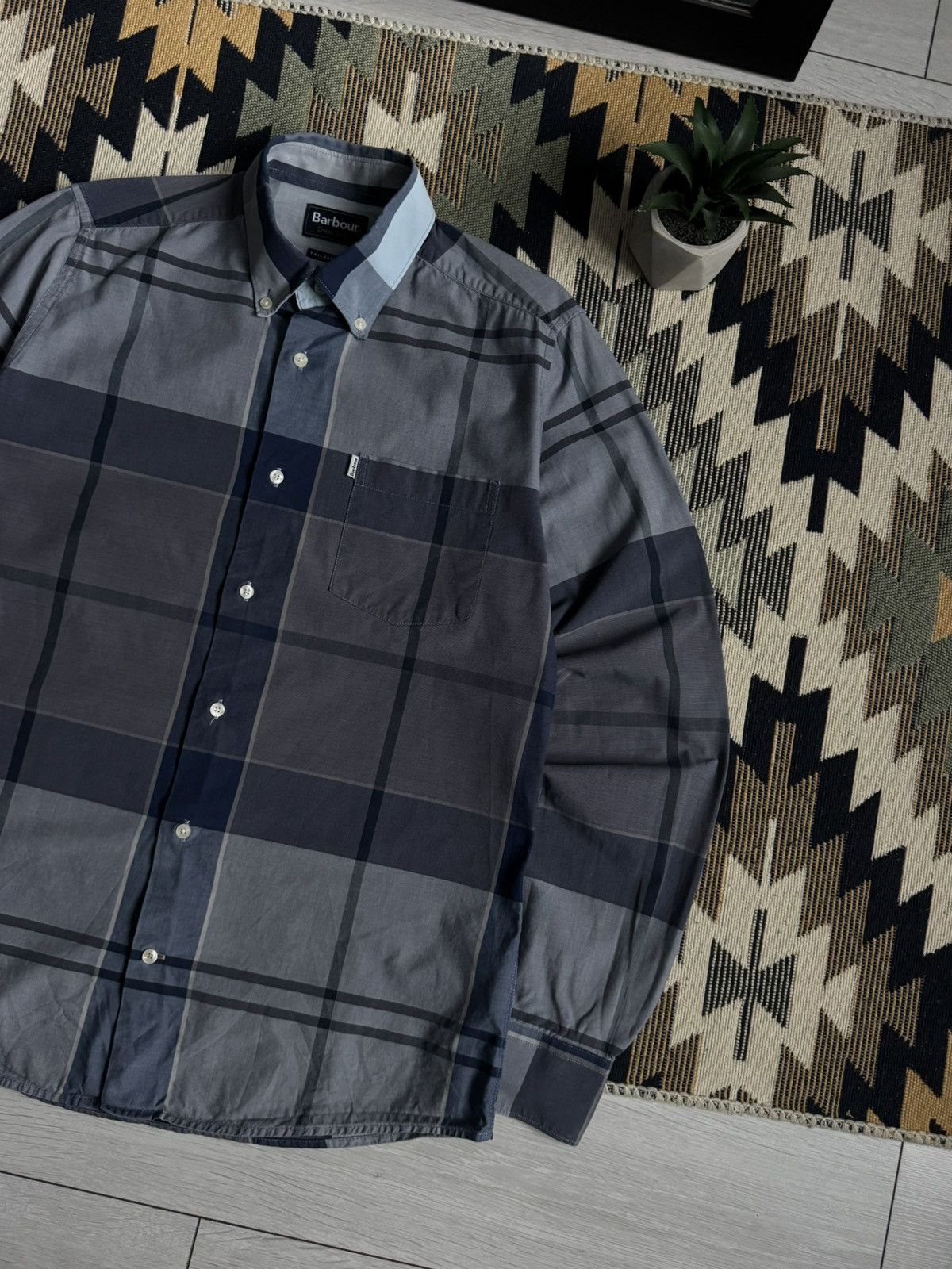 Barbour Vintage Barbour Arndale Tartan Button Up Shirt Size US S / EU 44-46 / 1 - 3 Thumbnail