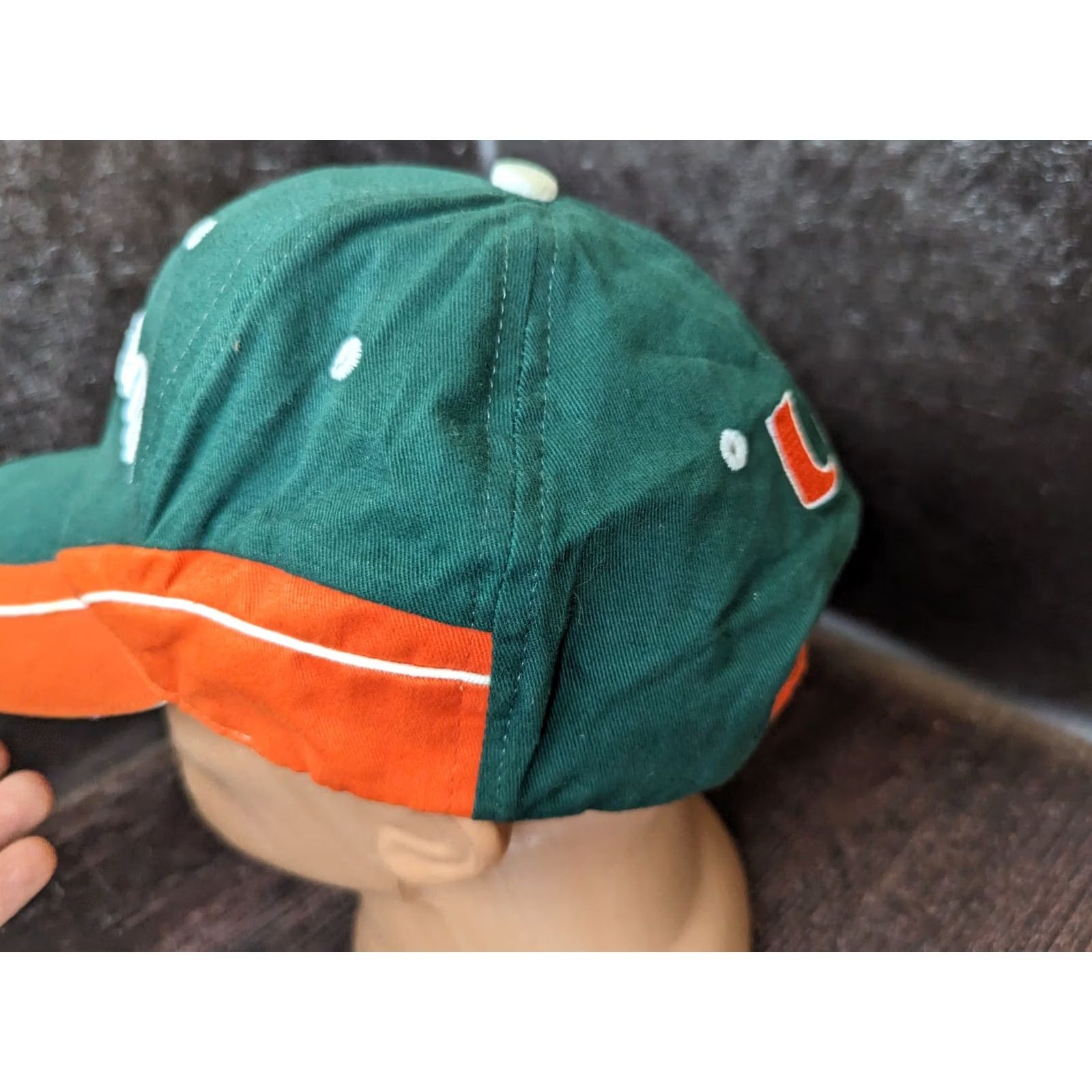 Vintage Joe T's Sportswear Miami Hurricanes Green baseball cap Men One Size Cap Green Baseball Cap Men One Size Miami Hurricanes Green Joe T's Sportswear Size ONE SIZE - 6 Thumbnail