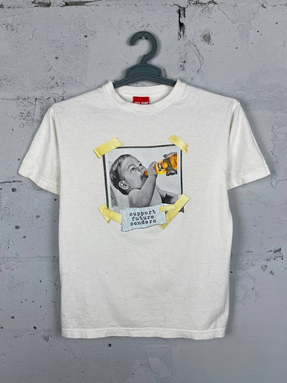 Full Send Full Send By Neck Boys Support Future Senders T-Shirt Size US S / EU 44-46 / 1 - 2 Thumbnail