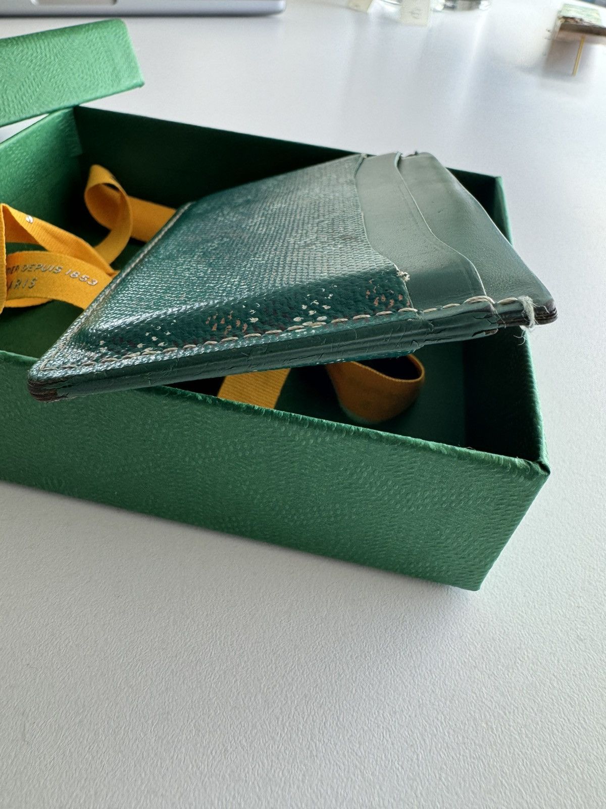 Goyard Goyard Sulpice Card Holder Green Size ONE SIZE - 5 Thumbnail