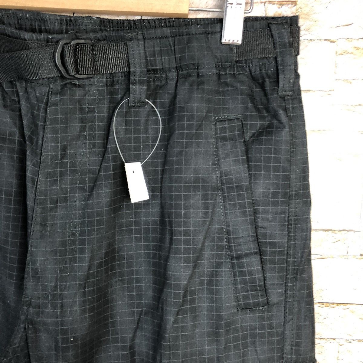 Japanese Brand Anti Label Basic Black Cargo Multipocket Pants #A739 Size US 29 - 9 Thumbnail