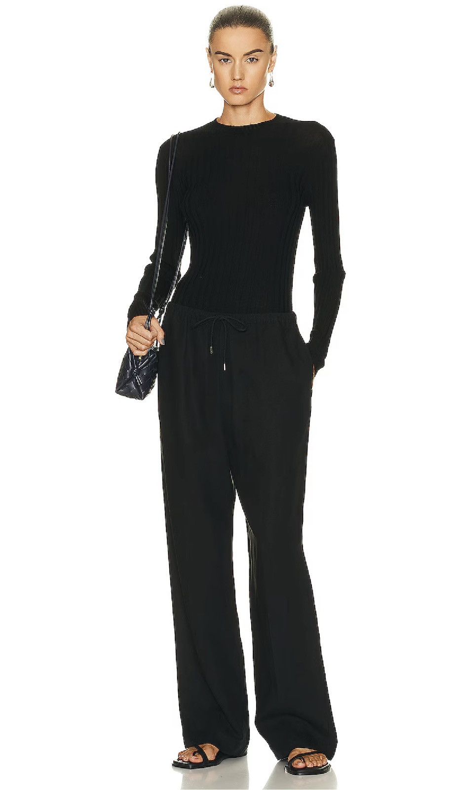 Toteme Toteme Press Creased Drawstring Trouser Size 28" / US 6 / IT 42 - 1 Thumbnail