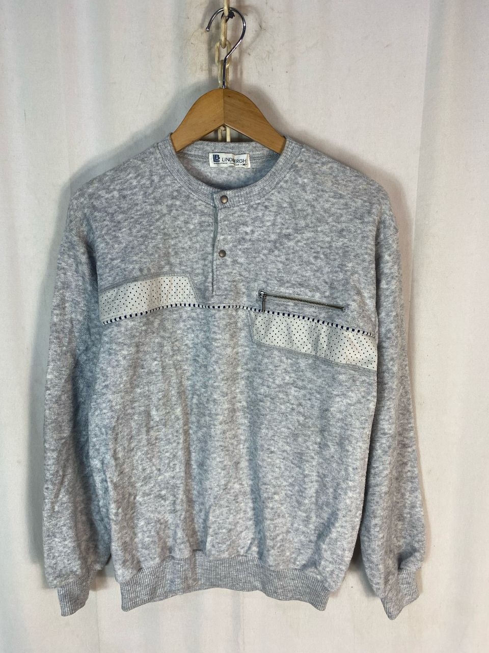 Japanese Brand × Lindbergh × Vintage Vintage Lindbergh wool sweatshirt Size US M / EU 48-50 / 2 - 1 Thumbnail