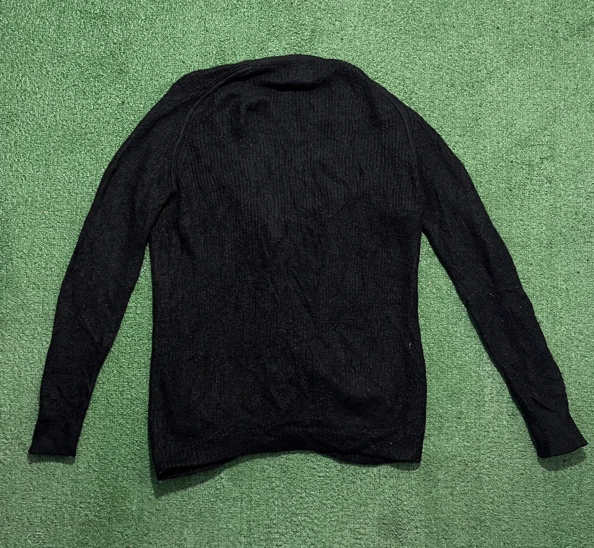 Acne Studios × Vintage Acne Black Cardigan Mohair Vintage Size M / US 6-8 / IT 42-44 - 2 Thumbnail