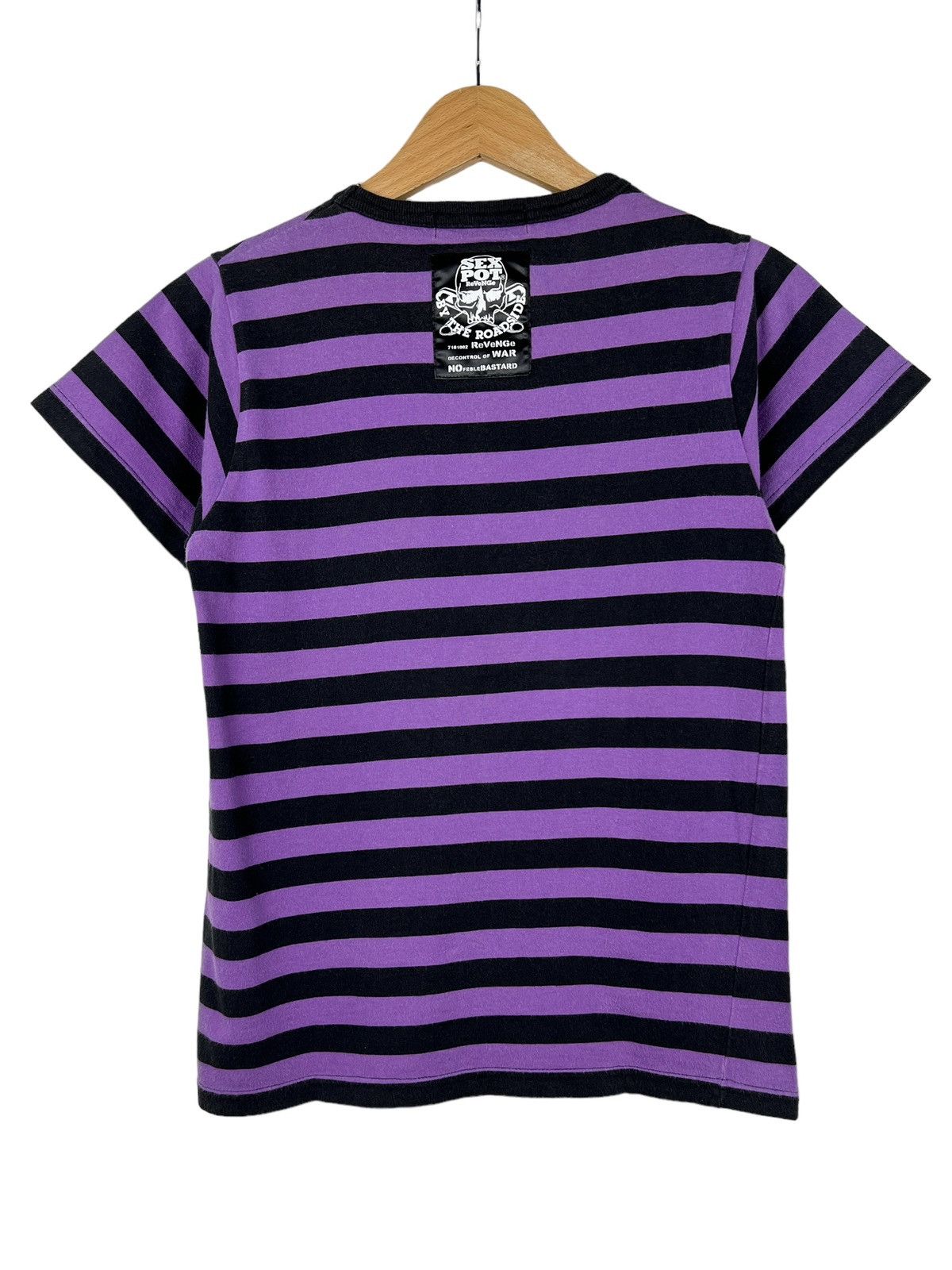 Sex Pot ReVeNGe Sex Pot Revenge Stripes Tshirt Size US XS / EU 42 / 0 - 2 Thumbnail
